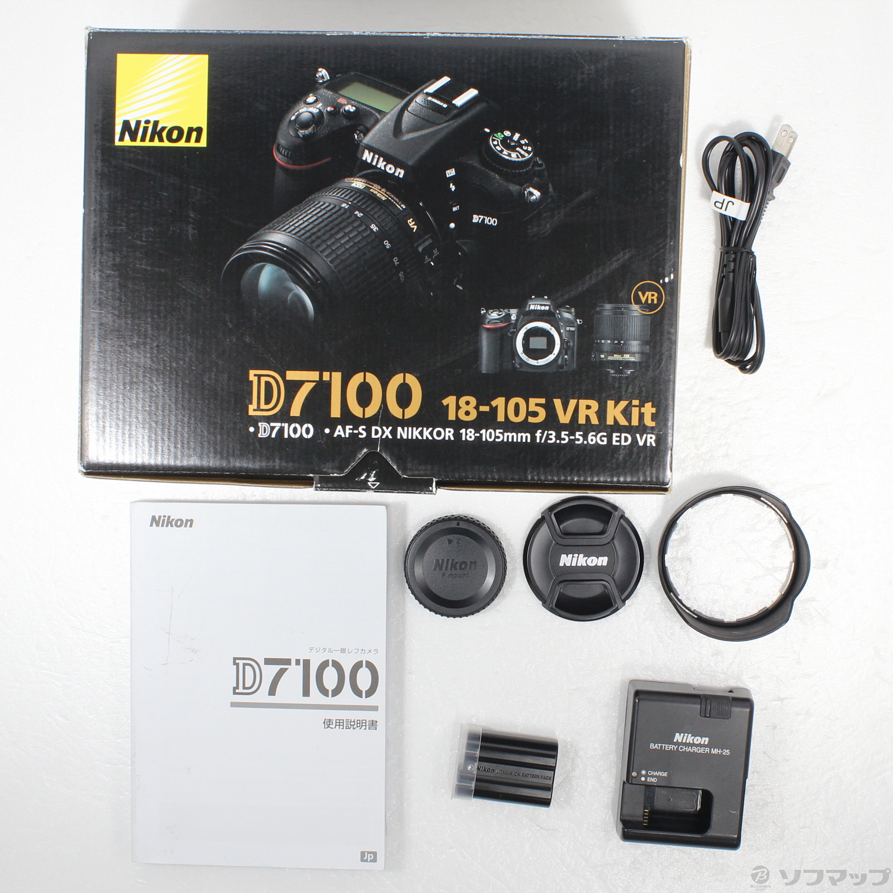 Nikon デジタル一眼レフカメラ D7100 18-105VRレンズキット AF-S DX ...
