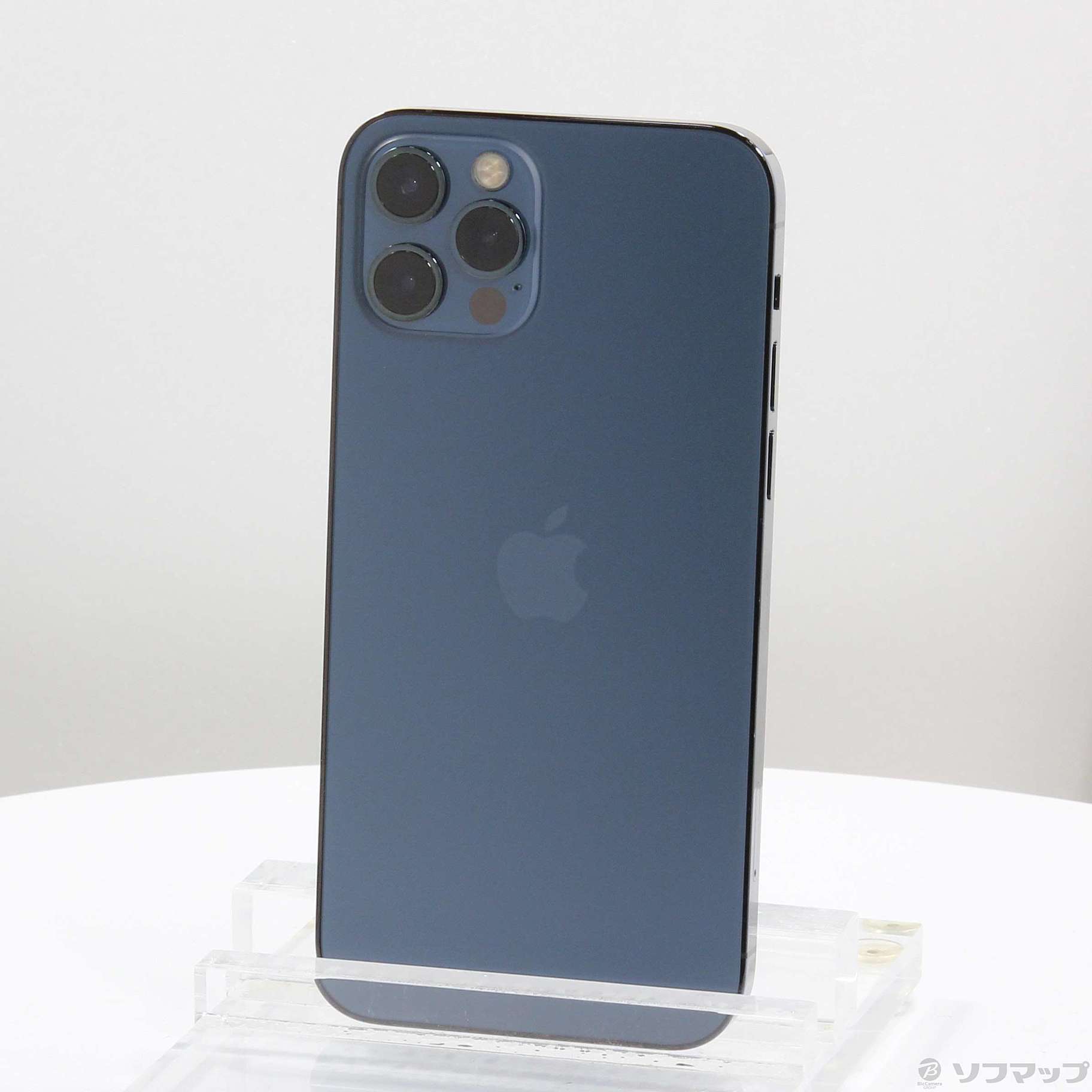 中古】iPhone12 Pro 256GB パシフィックブルー MGMD3J／A SIMフリー 