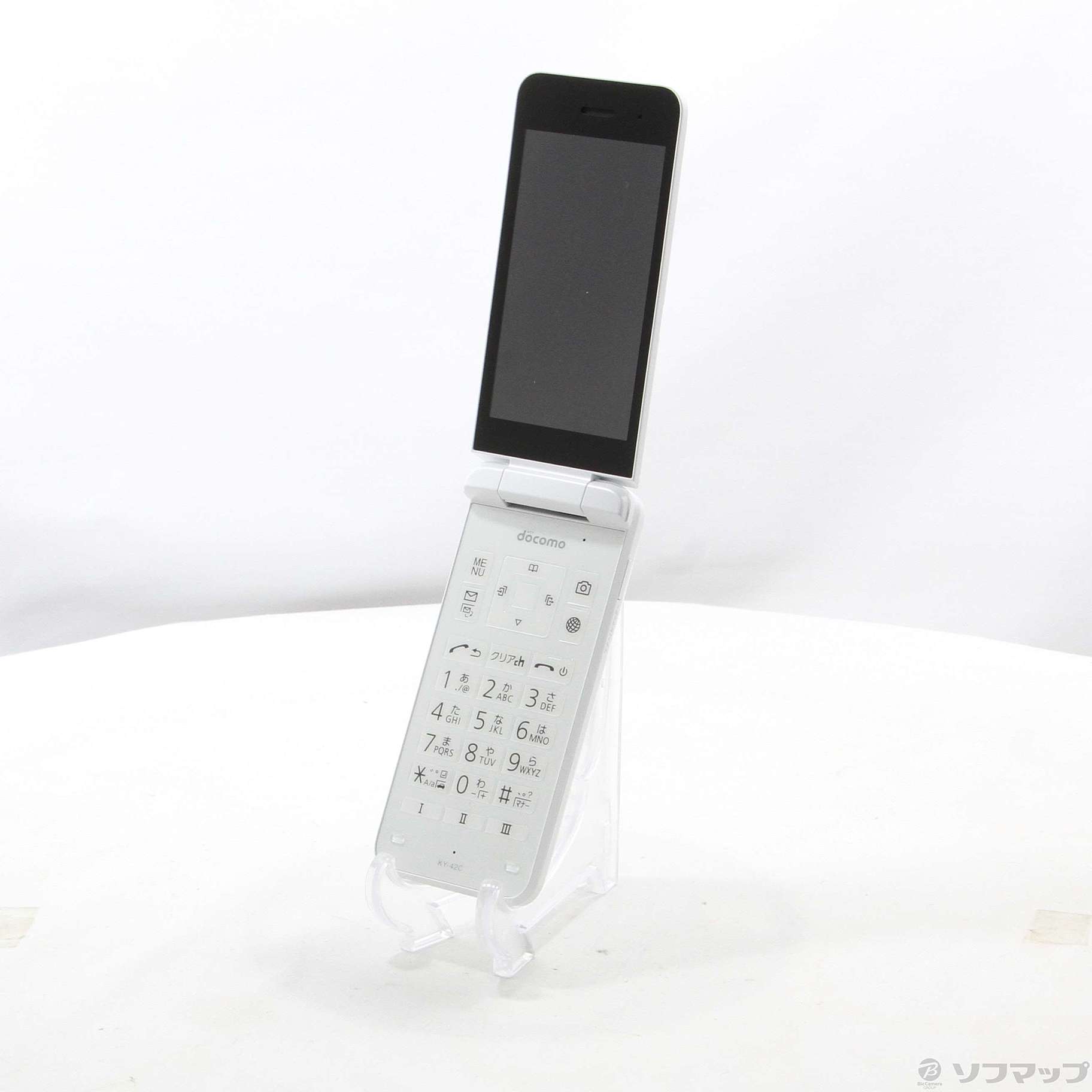 直営店販売 docomo DIGNO KY-42Cホワイト - スマートフォン・携帯電話