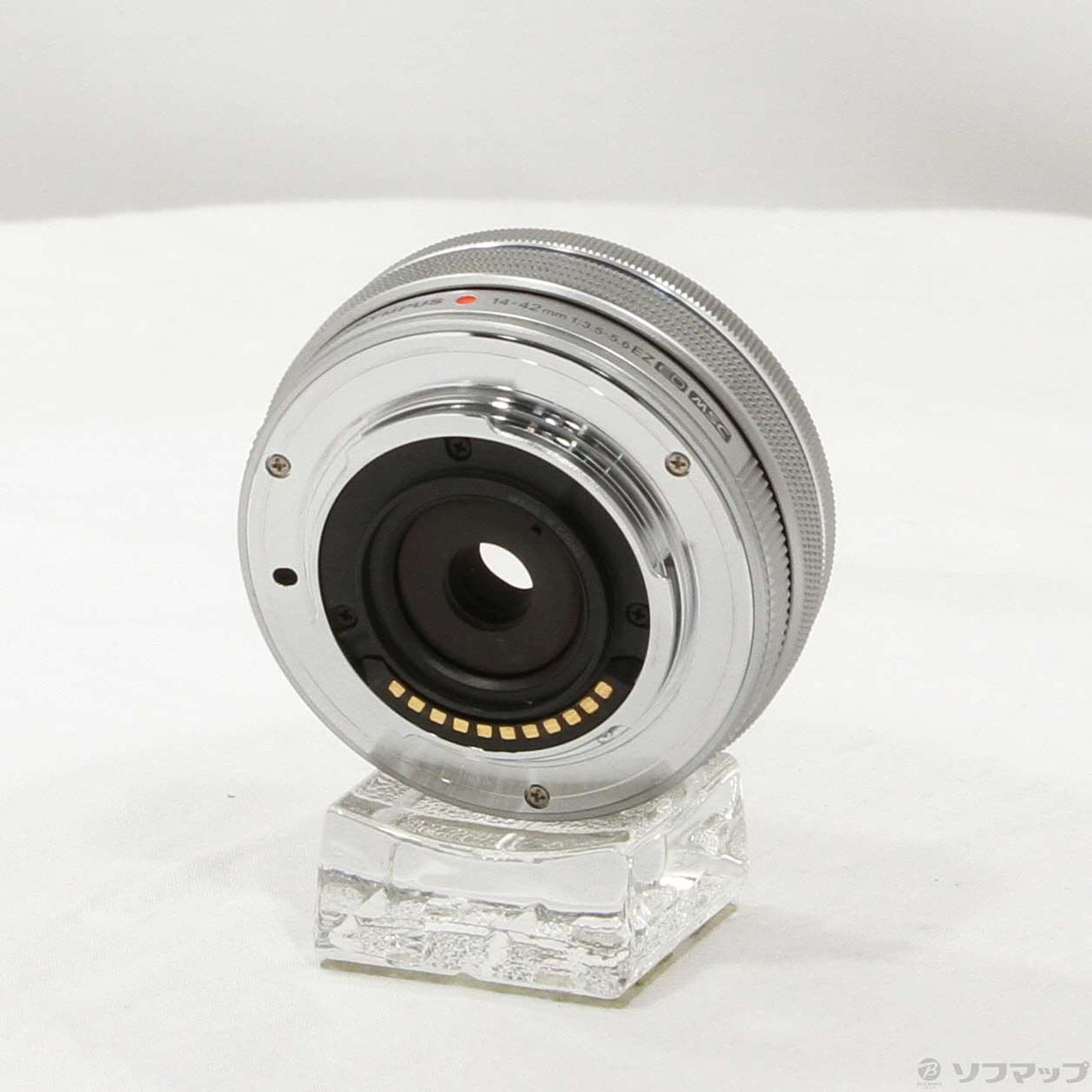 中古】M.ZUIKO DIGITAL ED 14-42mm F3.5-5.6 EZ シルバー (μ4／3