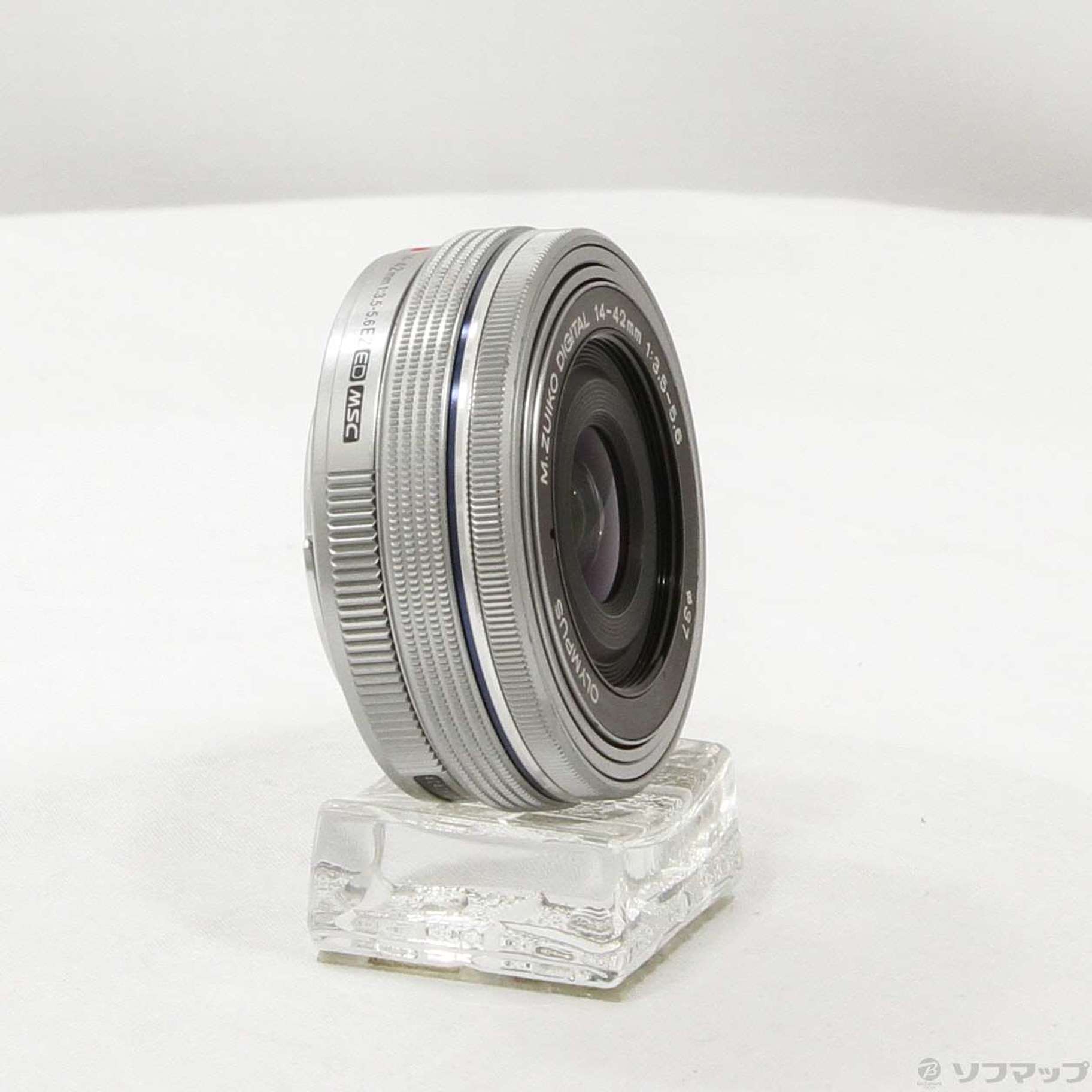 中古】M.ZUIKO DIGITAL ED 14-42mm F3.5-5.6 EZ シルバー (μ4／3