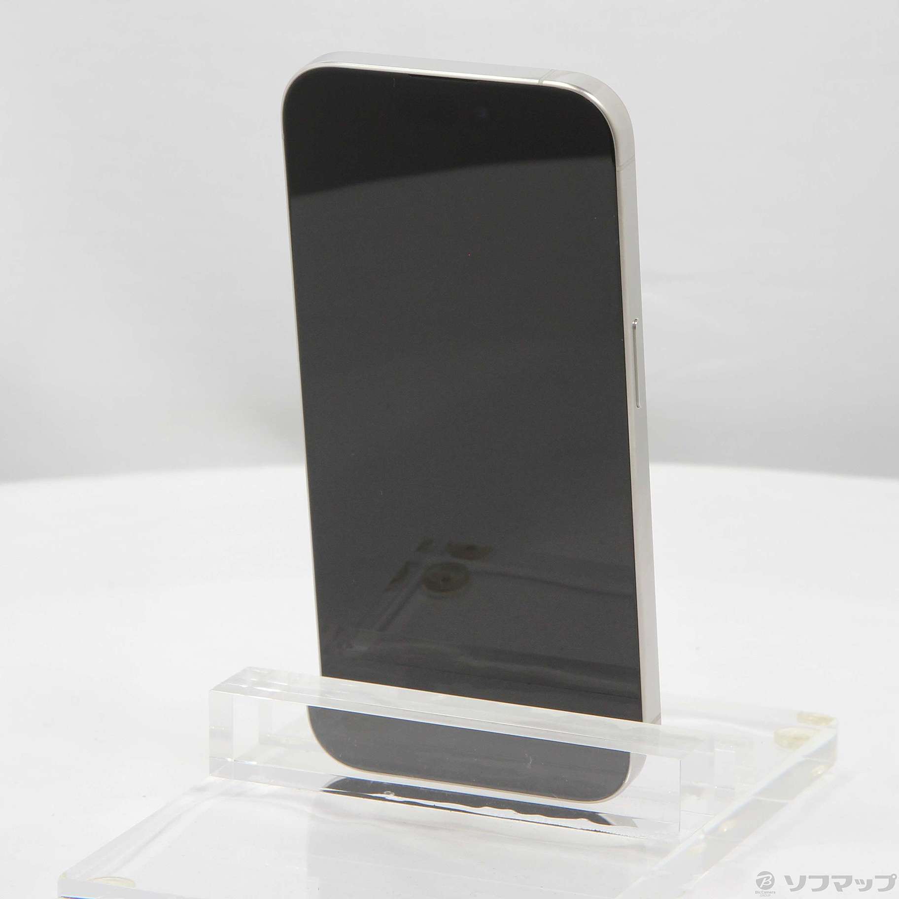 中古】iPhone15 Pro 128GB ホワイトチタニウム MTU83J／A SIMフリー 