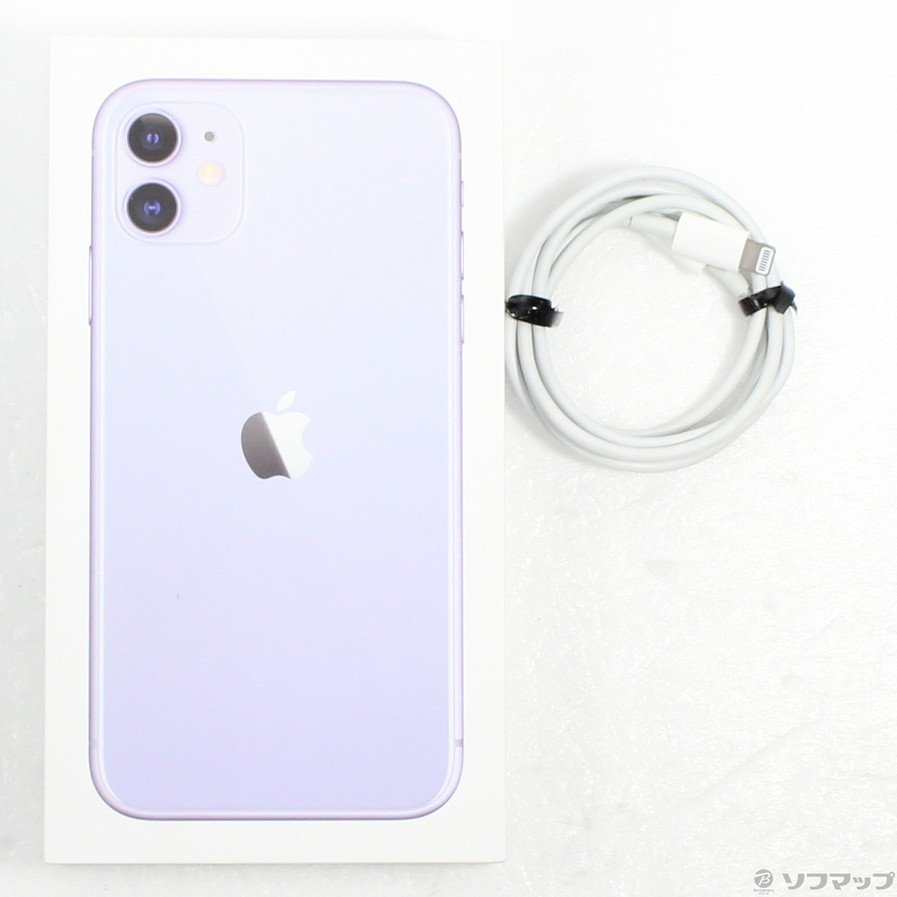 中古】セール対象品 iPhone11 64GB パープル MHDF3J／A SIMフリー 