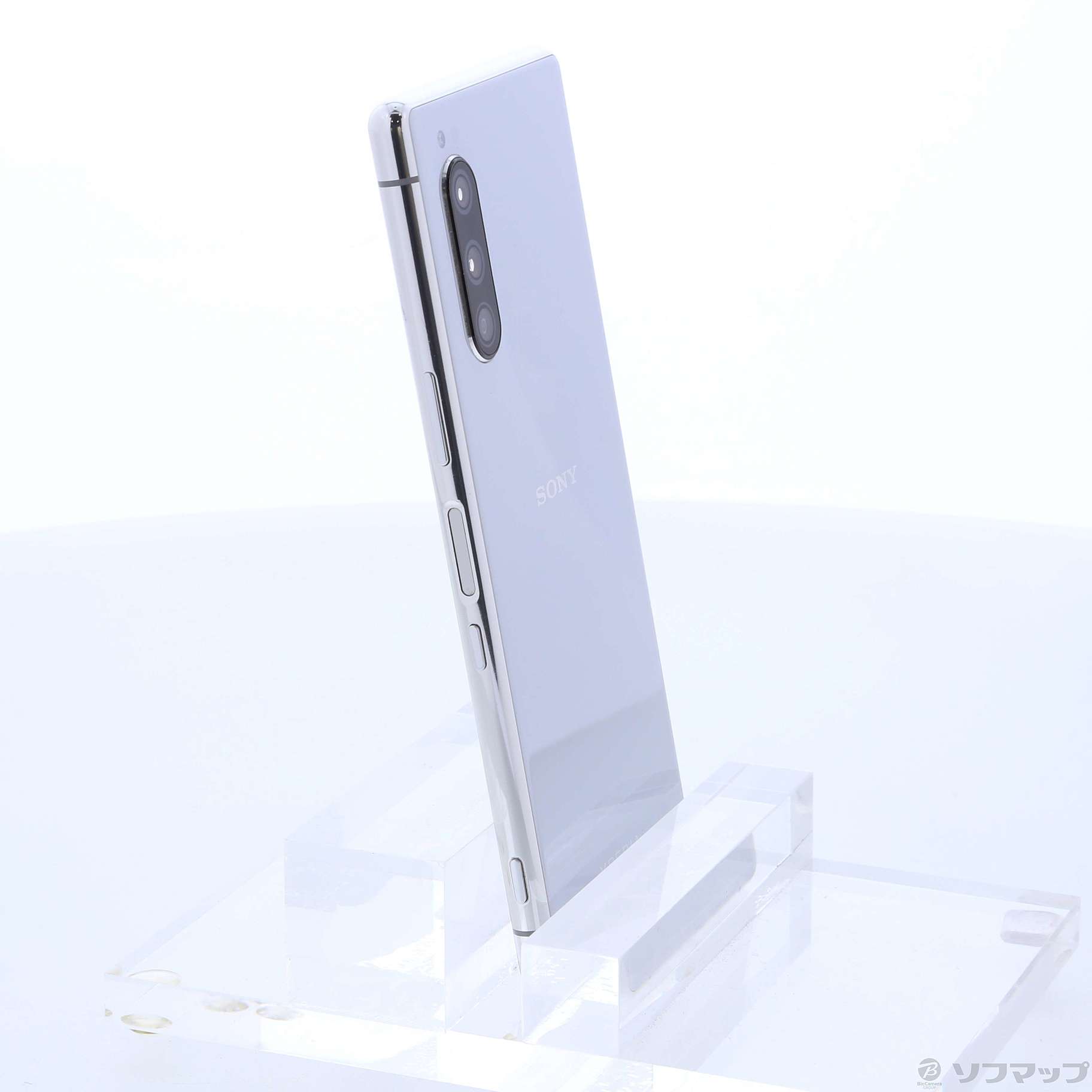 中古】Xperia 5 64GB グレー SOV41 auロック解除SIMフリー