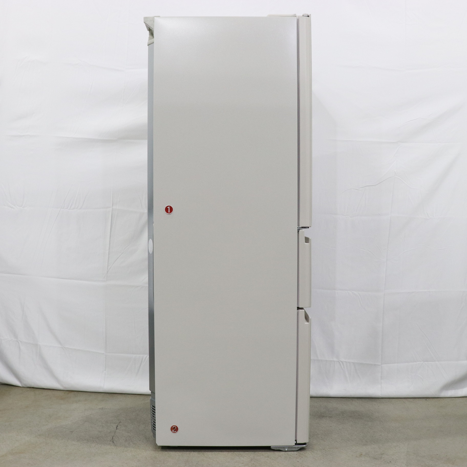 中古】〔展示品〕 3ドア冷蔵庫 グレインアイボリー GR-V36SVL(UC) ［60