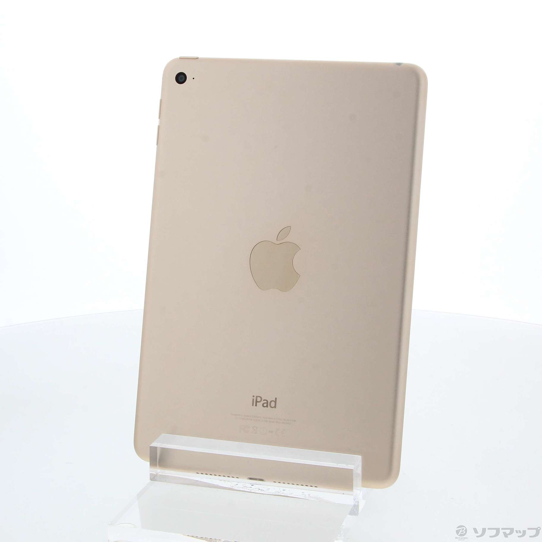 中古】iPad mini 4 16GB ゴールド MK6L2J／A Wi-Fi [2133053049462