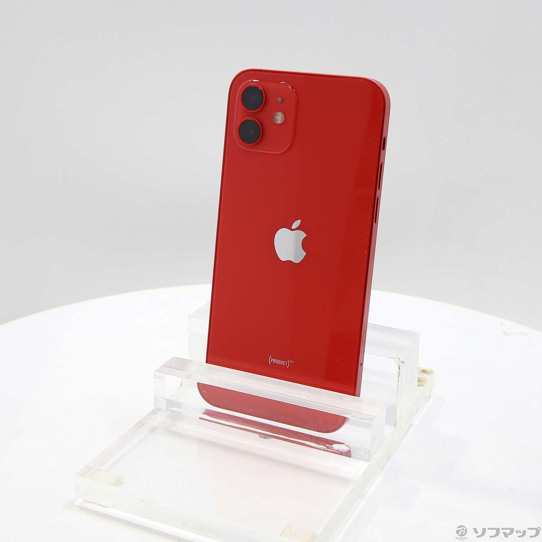 中古】iPhone12 64GB プロダクトレッド MGHQ3J／A SIMフリー 