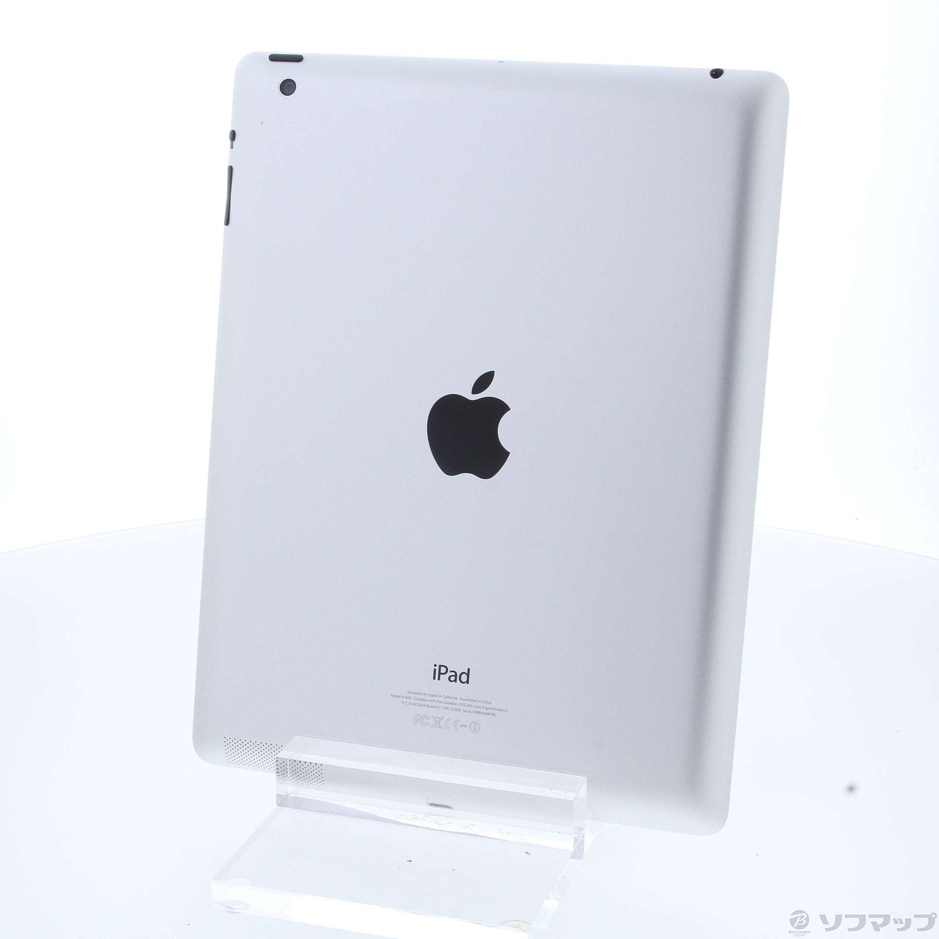 中古】iPad 第4世代 16GB ホワイト MD513J／A Wi-Fi ［9.7インチ液晶 