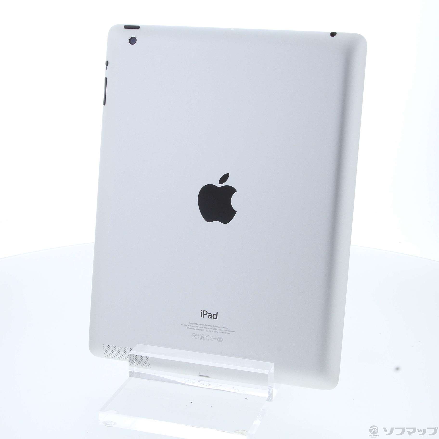 中古】iPad 第4世代 16GB ホワイト MD513J／A Wi-Fi ［9.7インチ液晶／Apple A6X(デュアルコア)］  [2133053052912] - リコレ！|ビックカメラグループ ソフマップの中古通販サイト