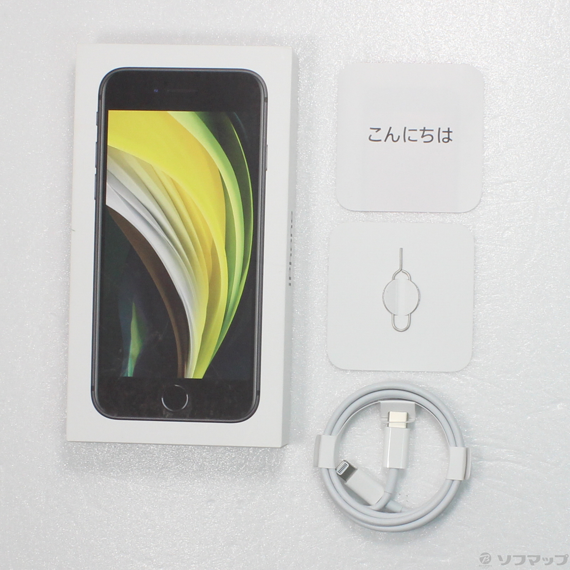 訳アリ品　iPhoneSE (第2世代) 64GB ブラック MHGP3J/A 中古】iPhone SE 第2世代 64GB ブラック MHGP3J／A SIMフリー