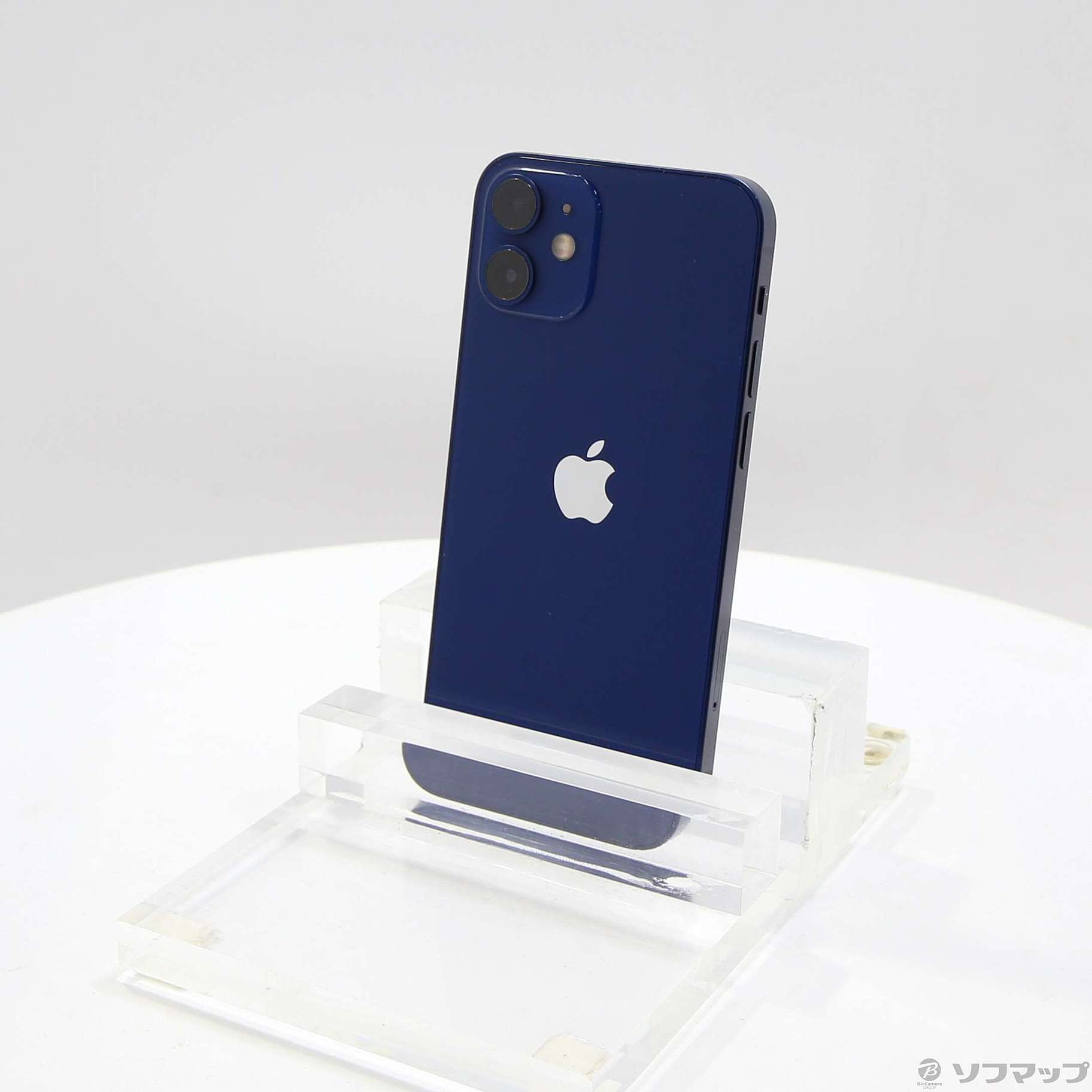 (中古)Apple iPhone12 mini 64GB ブルー MGAP3J/A SIMフリー(262-ud)