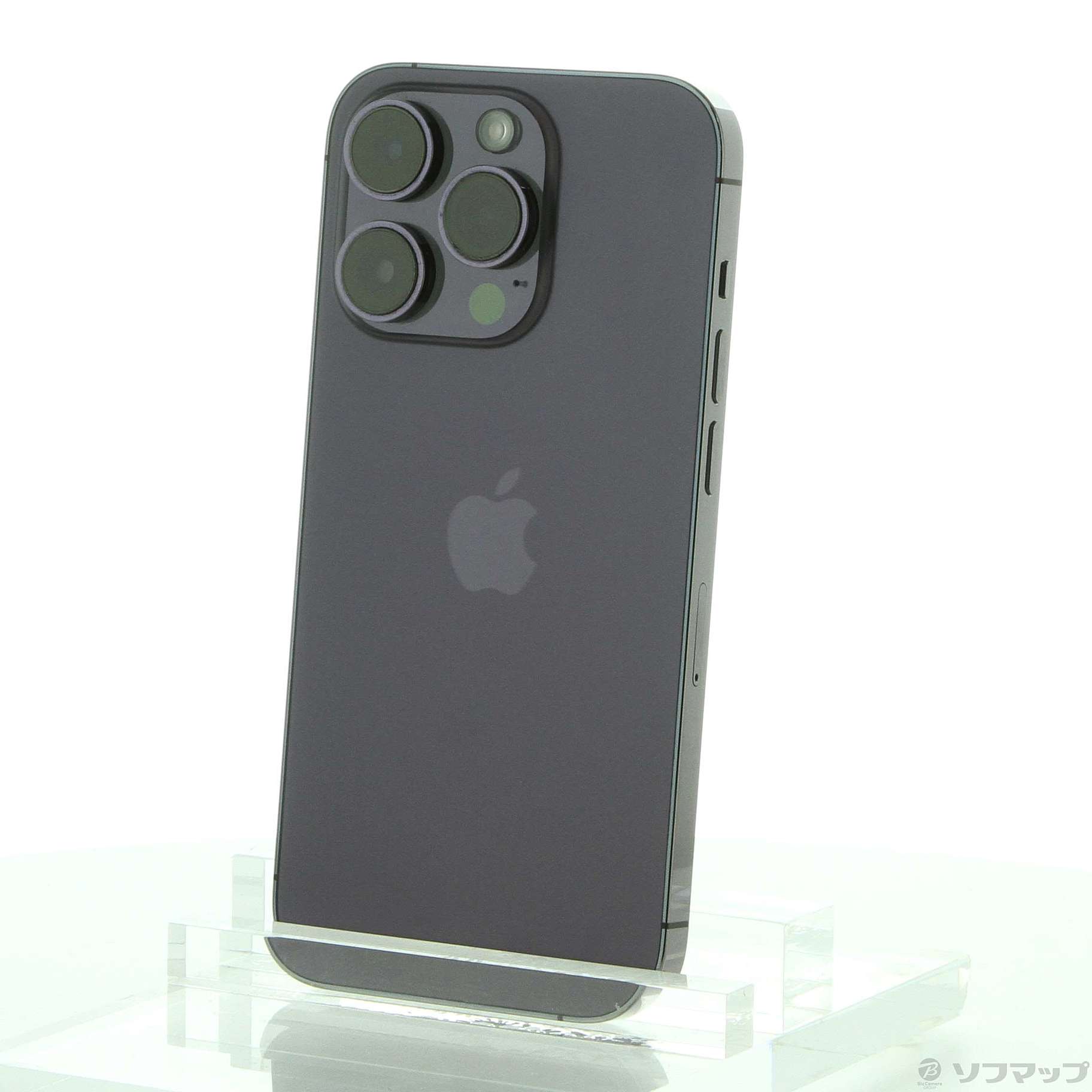 (中古)Apple iPhone14 Pro 128GB ディープパープル MQ0F3J/A SIMフリー(348-ud)