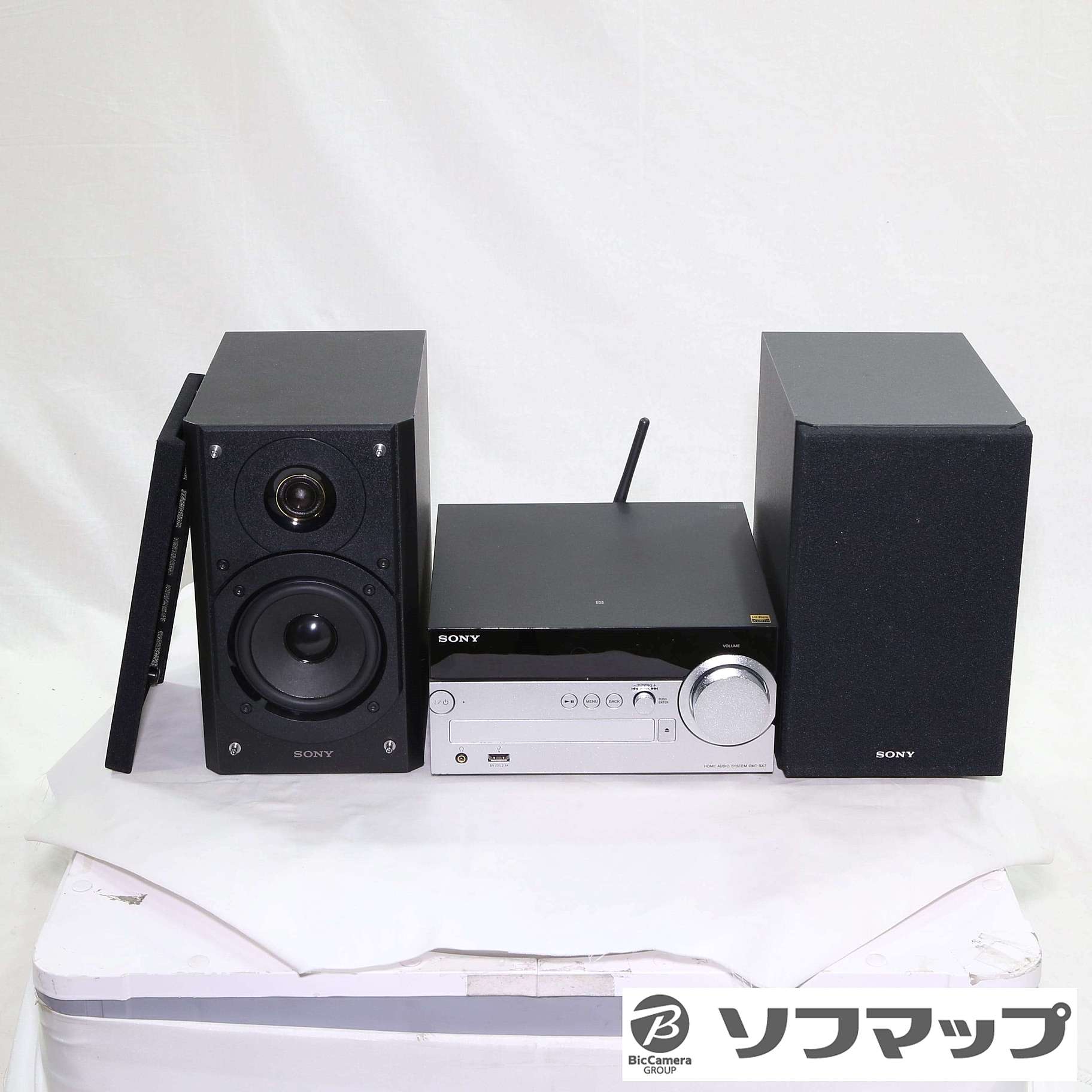 中古】CMT-SX7 CD／CD-R／RW ブラック CMTSX7 [2133053069163] - リコレ！|ビックカメラグループ  ソフマップの中古通販サイト