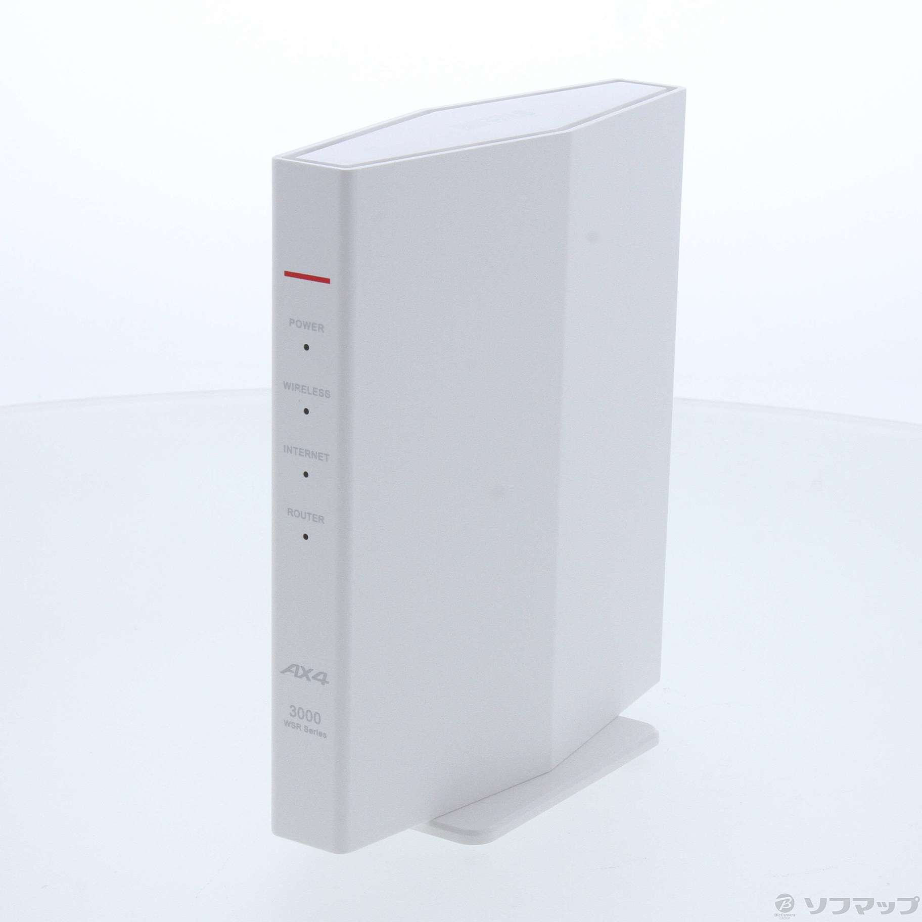 バッファロー(BUFFALO) WSR-3000AX4P-WH(ホワイト) AirStation Wi-Fi 6 対応ルーター スタンダードモデル