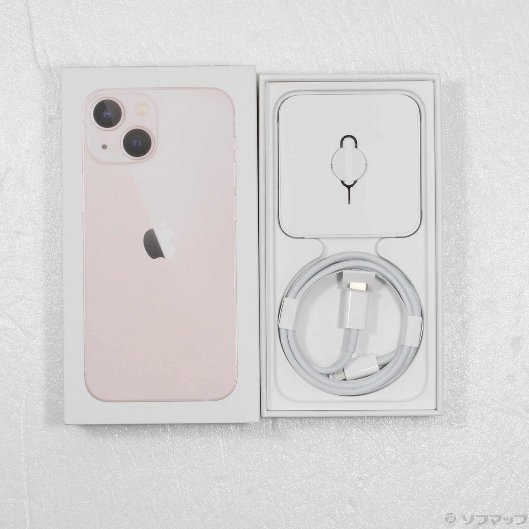 中古】iPhone13 mini 128GB ピンク MLJF3J／A SIMフリー 
