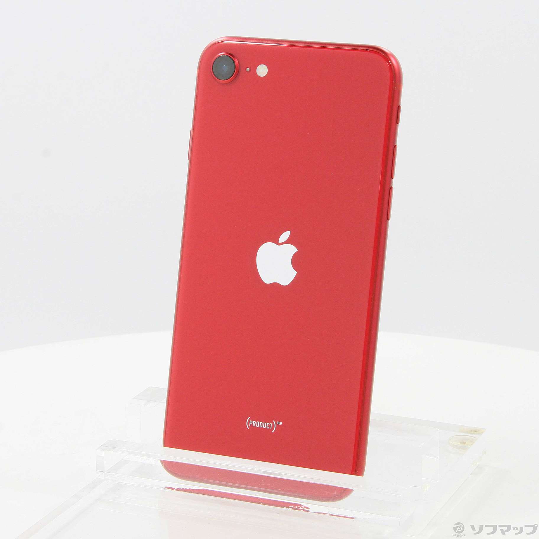 (中古)Apple iPhone SE 第2世代 64GB プロダクトレッド MHGR3J/A SIMフリー (ネットワーク利用制限▲)(269-ud)