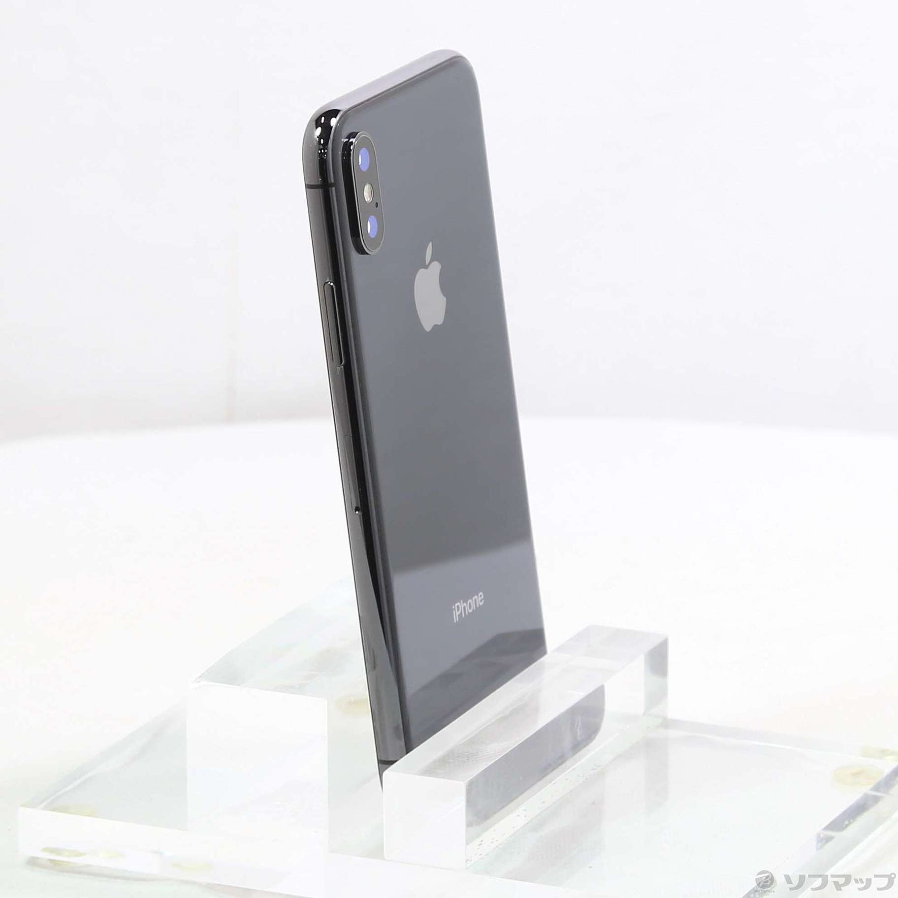 iPhoneX 64GB 黒 SIMフリー（Apple iPhone X 64GB 本体中古品