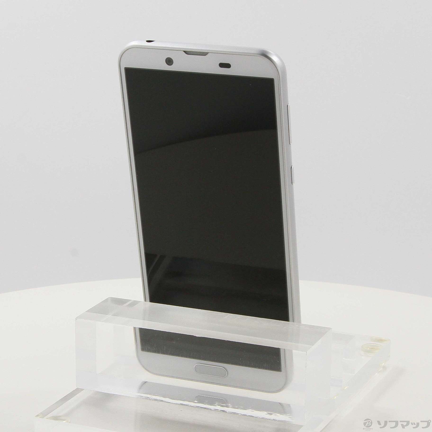 中古】AQUOS sense2 32GB ホワイトシルバー SH-M08 SIMフリー