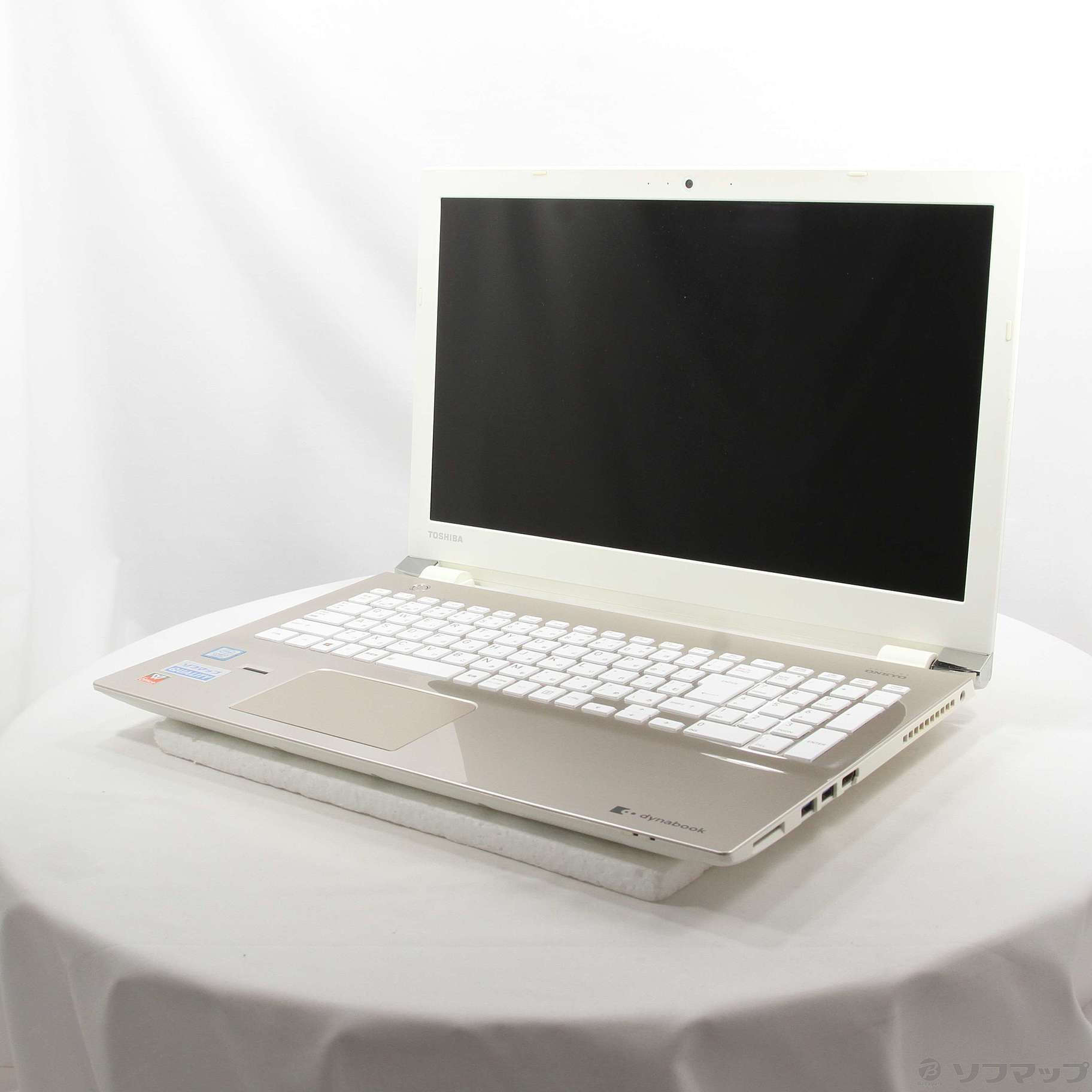 中古】dynabook T75／CG PT75CGP-BJA2 サテンゴールド 〔Windows 10〕 [2133053095698] -  リコレ！|ビックカメラグループ ソフマップの中古通販サイト