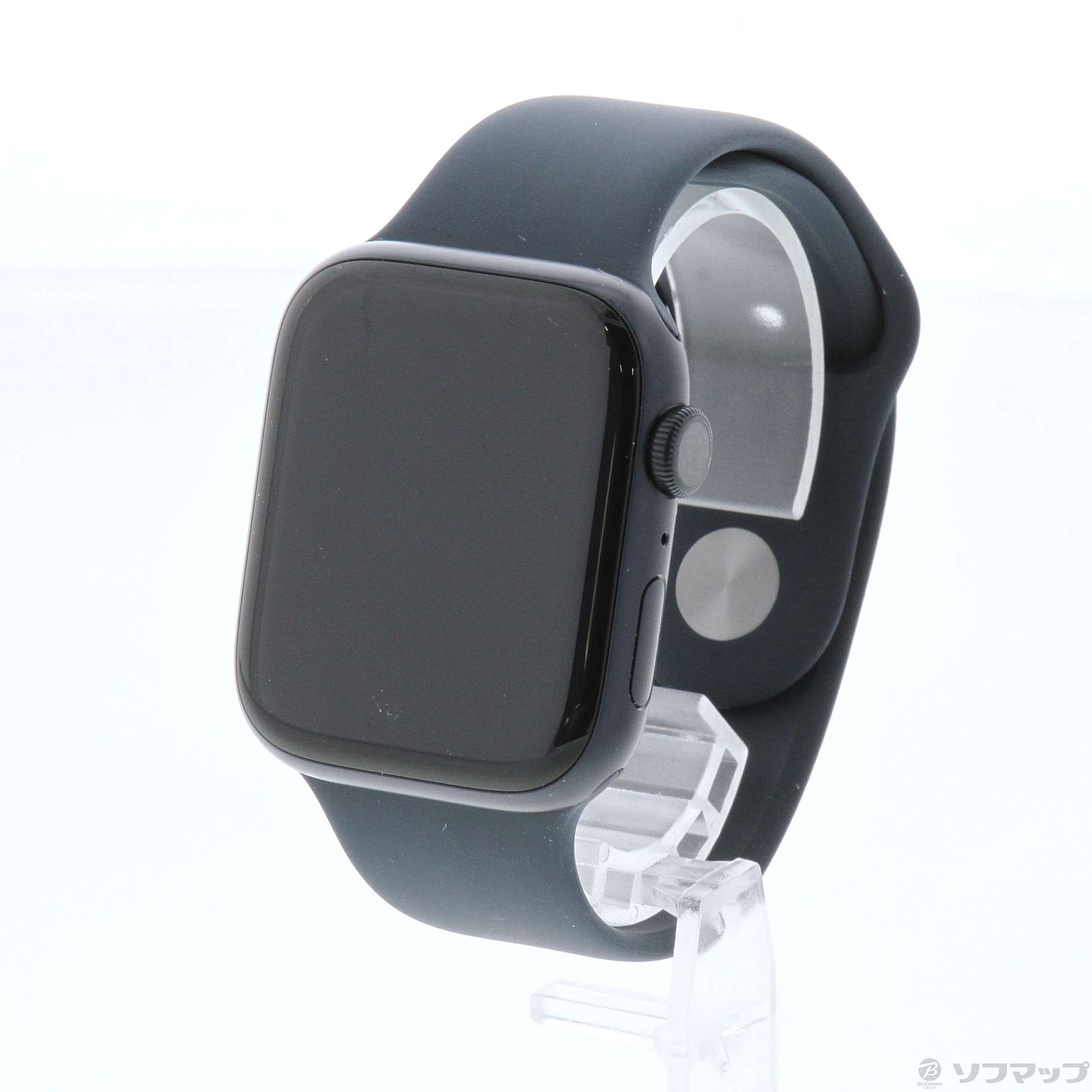 Apple Watch 7 GPS 45mm ミッドナイトはいアルミニウム製ですね