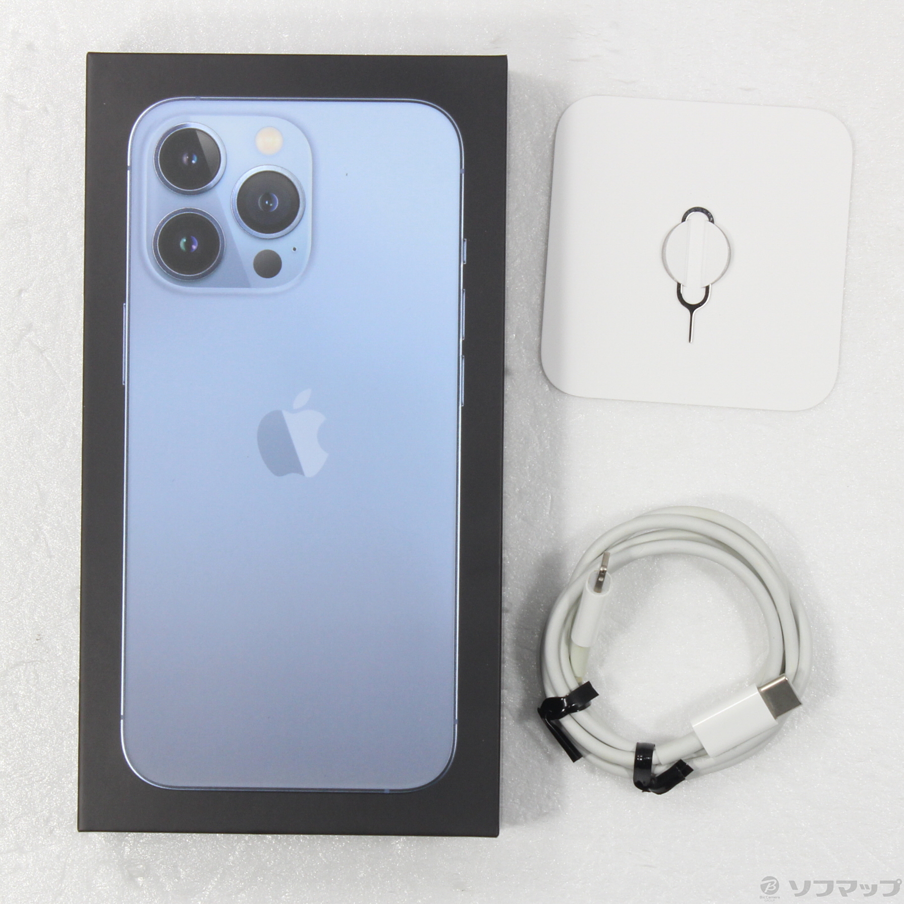 中古】iPhone13 Pro 128GB シエラブルー MLUK3J／A SIMフリー