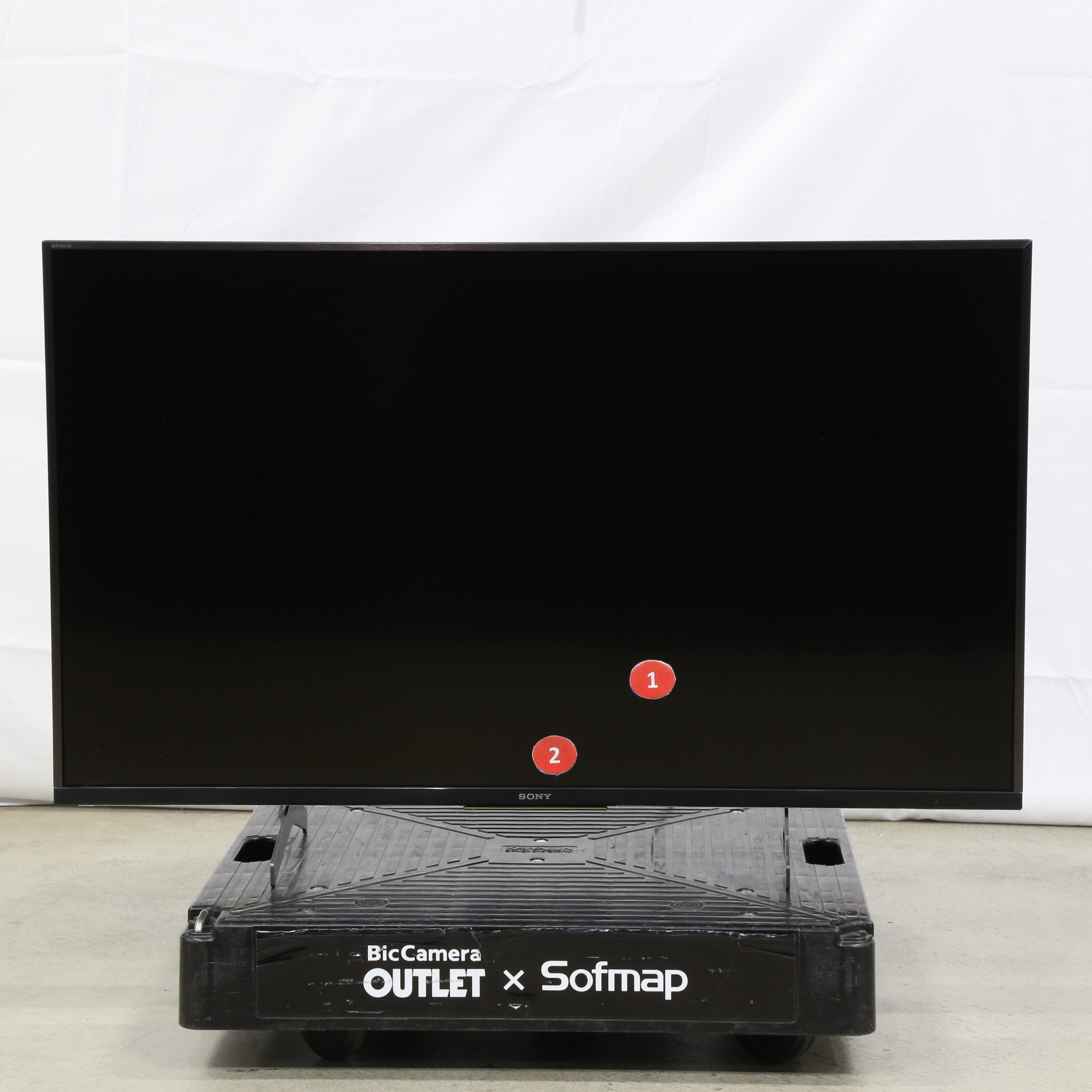 中古】〔展示品〕 液晶テレビ BRAVIA(ブラビア) KJ-43X8500H ［43V型 ／4K対応 ／BS・CS 4Kチューナー内蔵  ／YouTube対応 ／Bluetooth対応］ [2133053122981] - リコレ！|ビックカメラグループ ソフマップの中古通販サイト