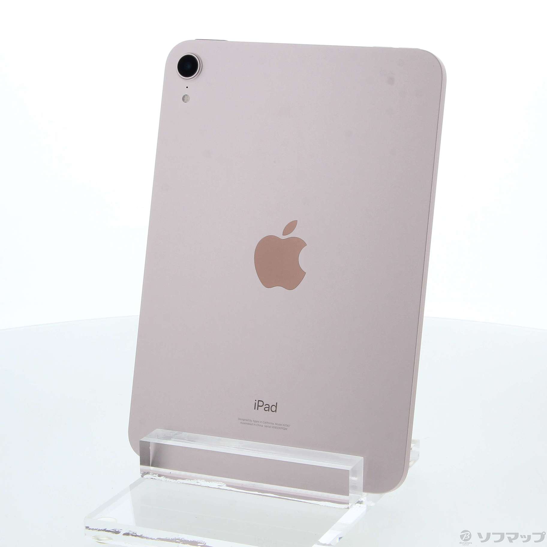 中古】iPad mini 第6世代 256GB ピンク MLWR3J／A Wi-Fi