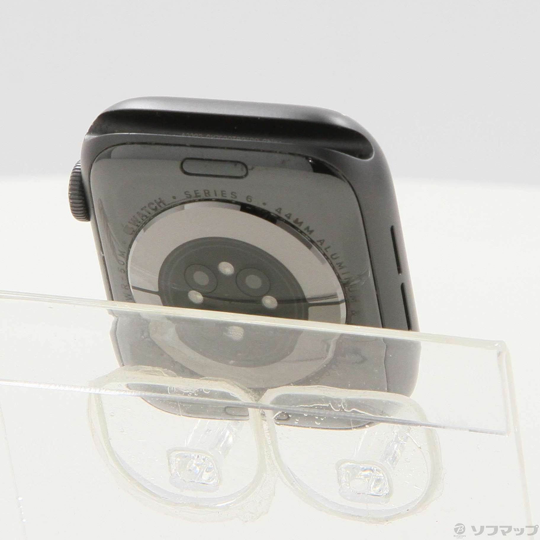 〔中古品〕 Apple Watch Series 6 GPS 44mm スペースグレイアルミニウムケース バンド無し