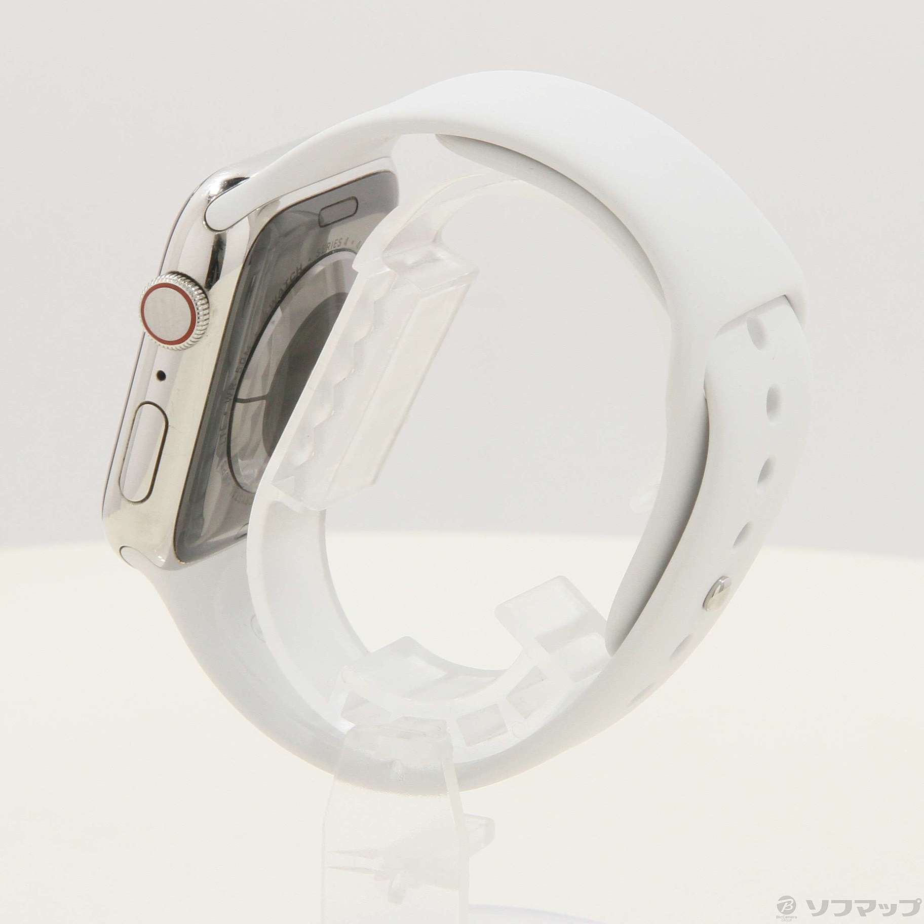 中古】Apple Watch Series 4 GPS + Cellular 44mm ステンレススチール 
