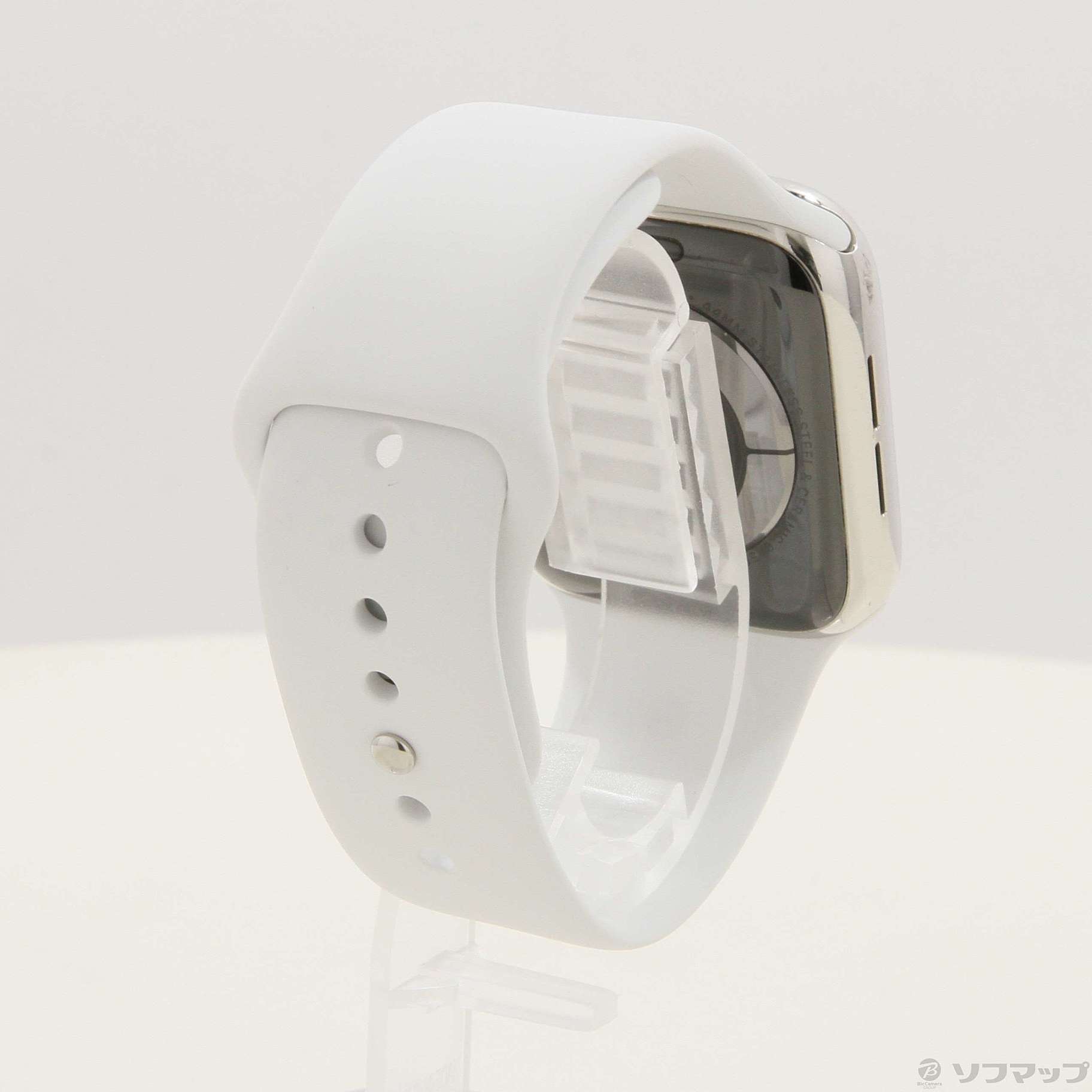 中古】Apple Watch Series 4 GPS + Cellular 44mm ステンレススチール 