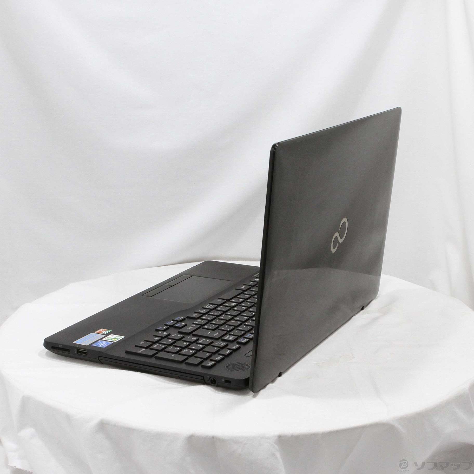 中古】格安安心パソコン LIFEBOOK AH42／B3 FMVA42B3B シャイニーブラック 〔Windows 10〕 ［Celeron  3865U (1.8GHz)／4GB／HDD1TB／15.6インチワイド］ [2133053135073] - リコレ！|ビックカメラグループ  ソフマップの中古通販サイト