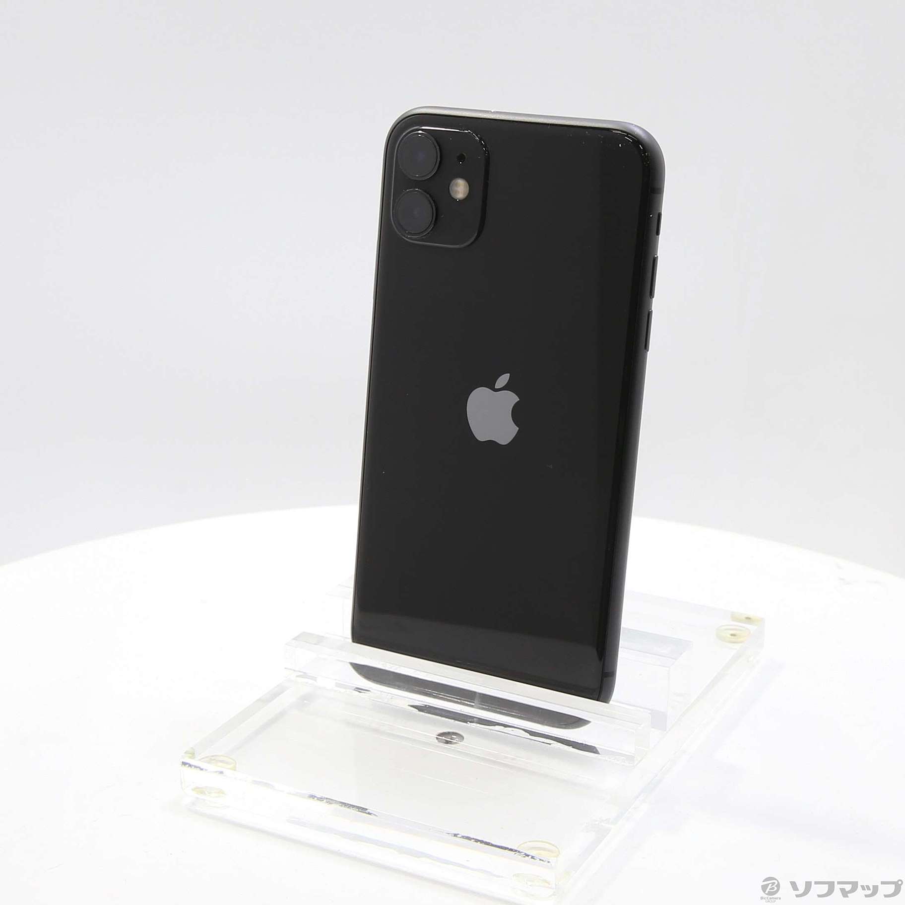 中古】iPhone11 64GB ブラック MWLT2J／A SIMフリー [2133053135158