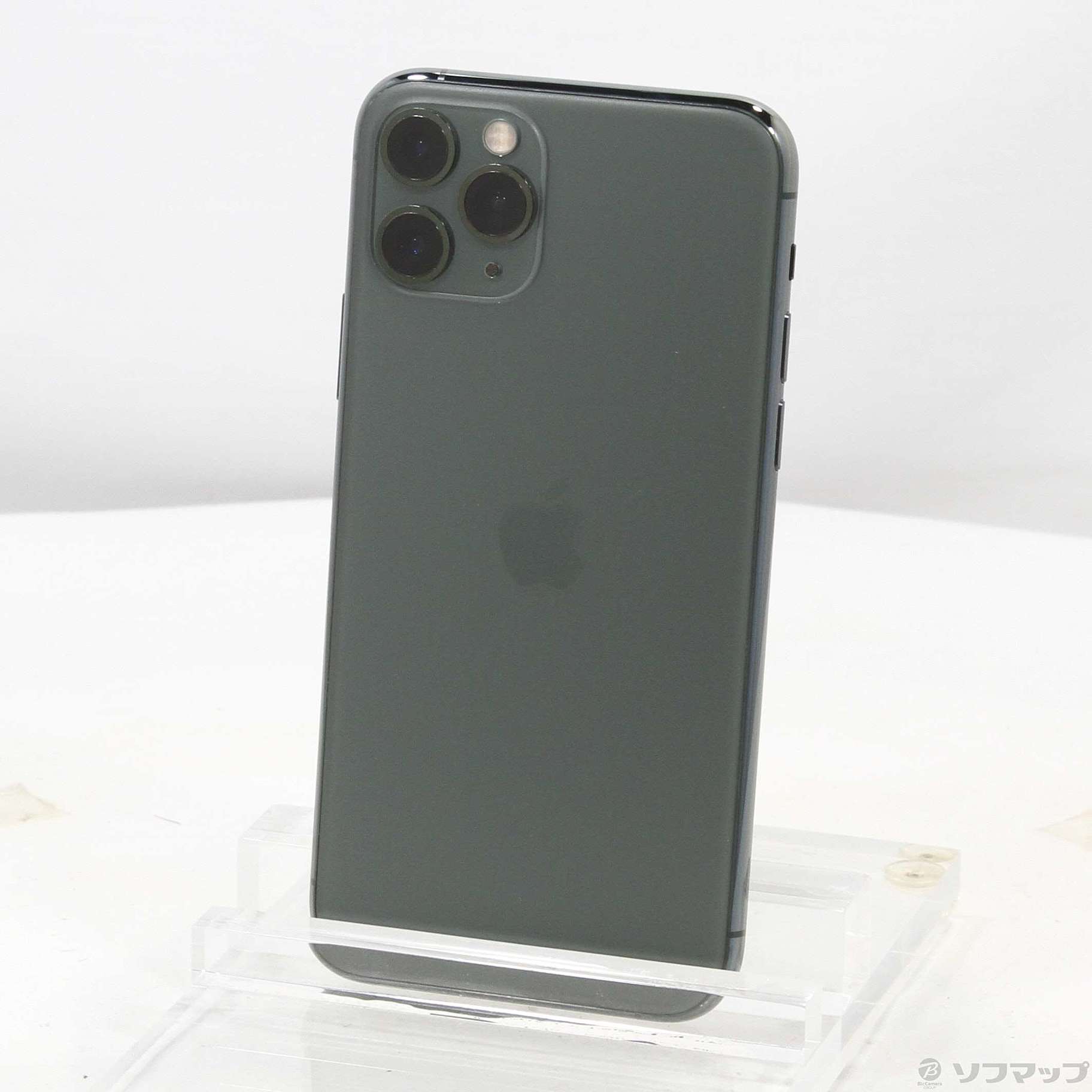 中古】iPhone11 Pro 256GB ミッドナイトグリーン MWCC2J／A SIMフリー [2133053137497] -  リコレ！|ビックカメラグループ ソフマップの中古通販サイト