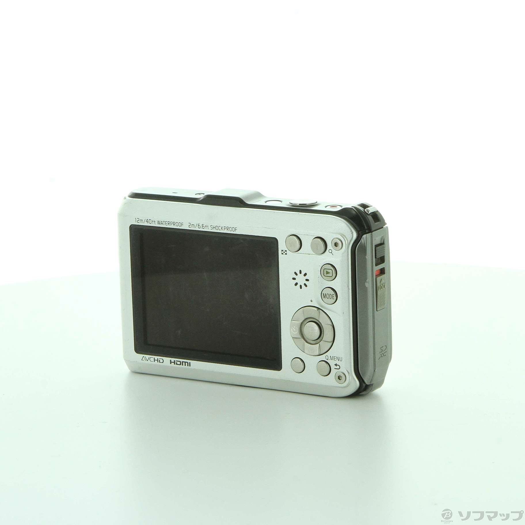 【中古】防水タイプ Panasonic LUMIX FT3-S（シルバー）【送料込み】 パナソニック デジタルカメラ LUMIX (ルミックス) LX3 ブラック DMC