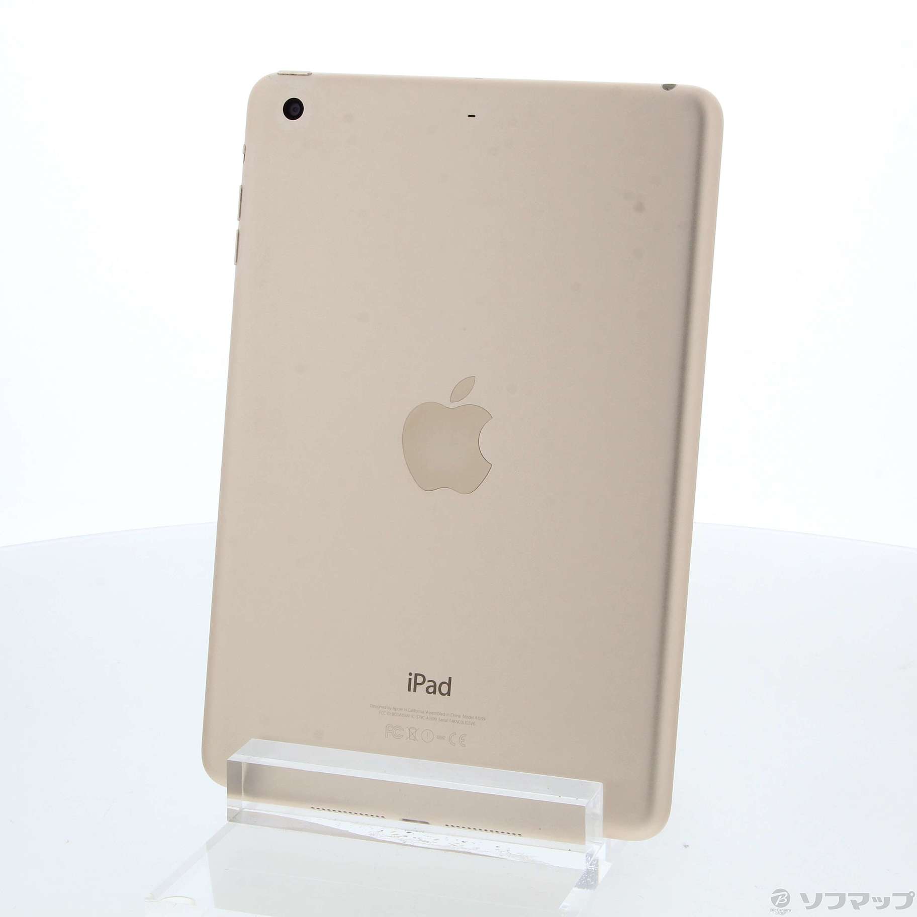 中古】iPad mini 3 64GB ゴールド MGY92J／A Wi-Fi [2133053138838] - リコレ！|ビックカメラグループ  ソフマップの中古通販サイト