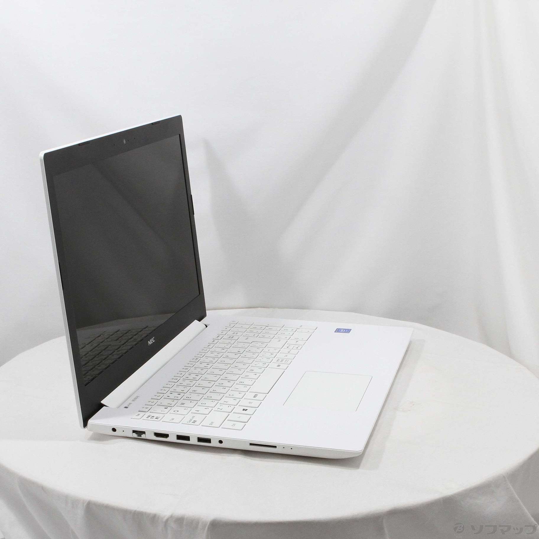 中古】LAVIE Note Standard PC-NS100K2W カームホワイト 〔Windows 10 