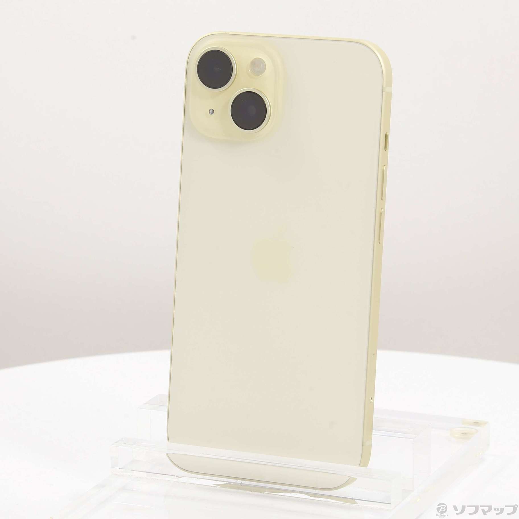 中古】iPhone15 128GB イエロー MTMK3J／A SIMフリー [2133053142057] - リコレ！|ビックカメラグループ  ソフマップの中古通販サイト