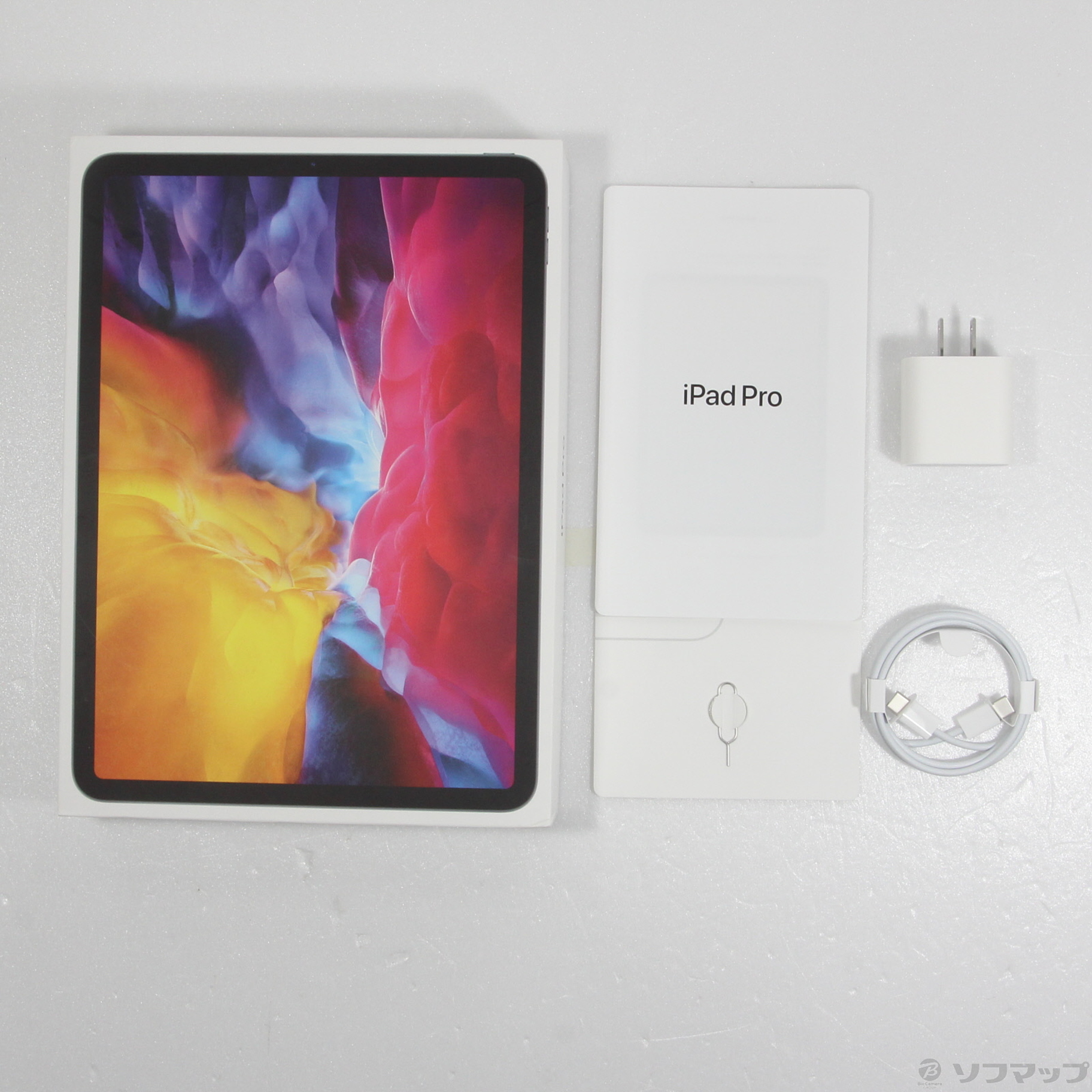 中古】iPad Pro 11インチ 第2世代 128GB スペースグレイ MY2V2J／A