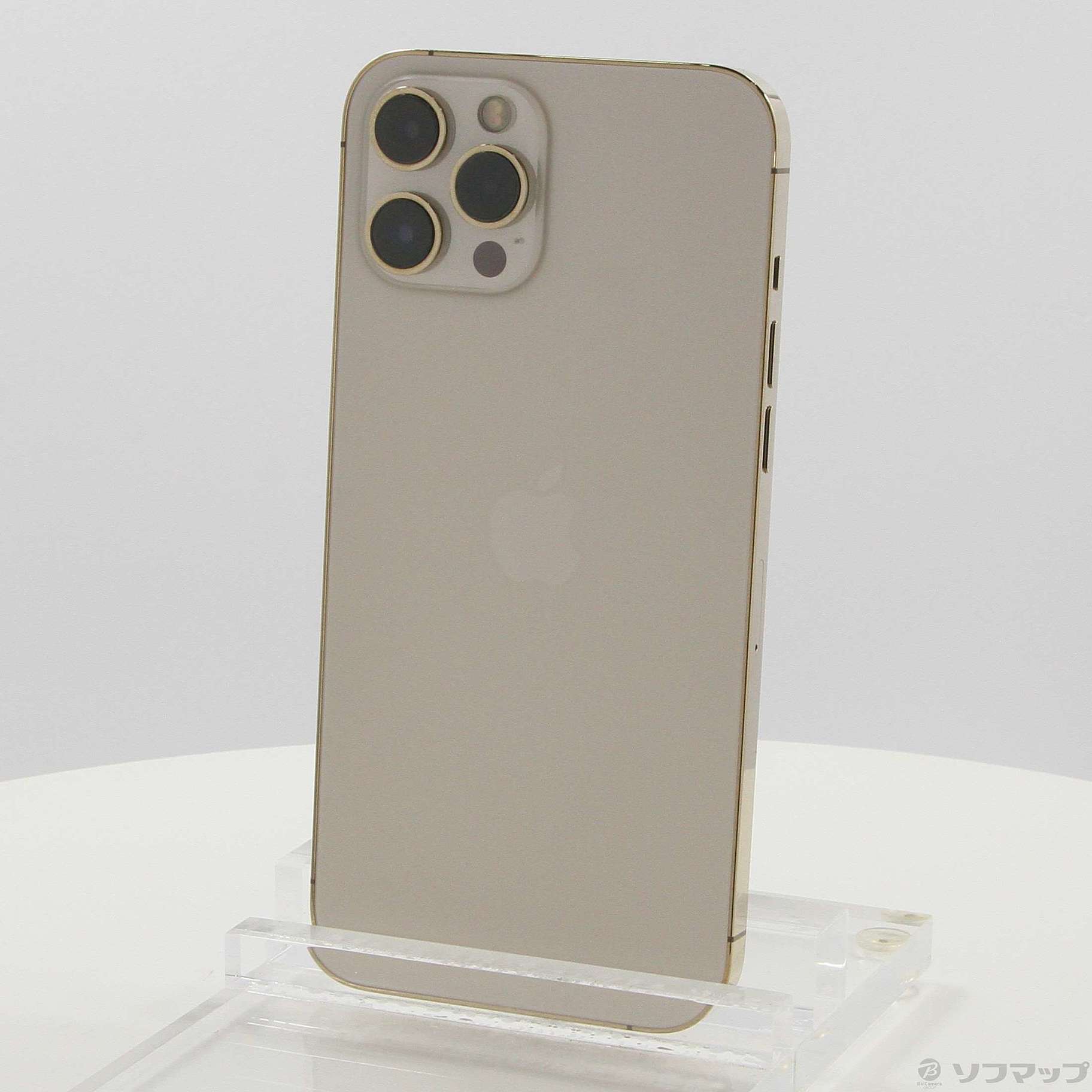 中古】iPhone12 Pro Max 128GB ゴールド MGCW3J／A SIMフリー