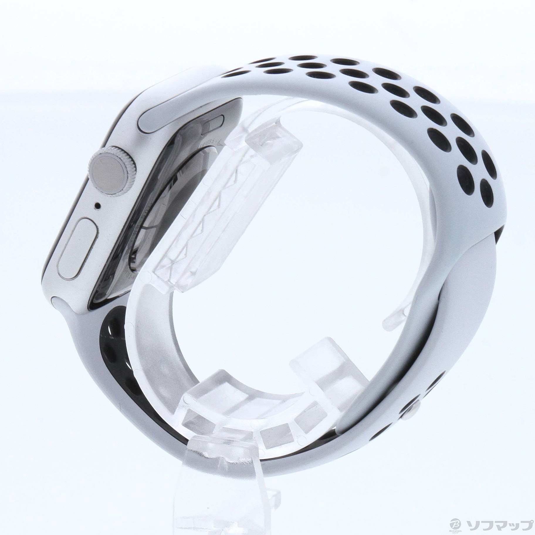 Apple Watch Series 5 Nike GPS 40mm シルバーアルミニウムケース ピュアプラチナム／ブラックNikeスポーツバンド