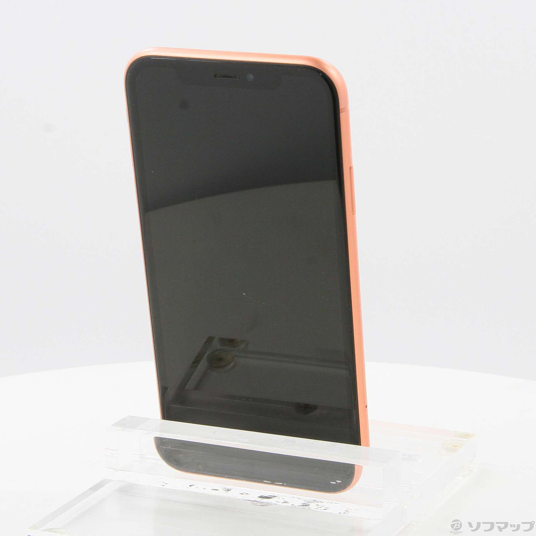 中古】iPhoneXR 256GB コーラル MT102J／A SIMフリー [2133053155958