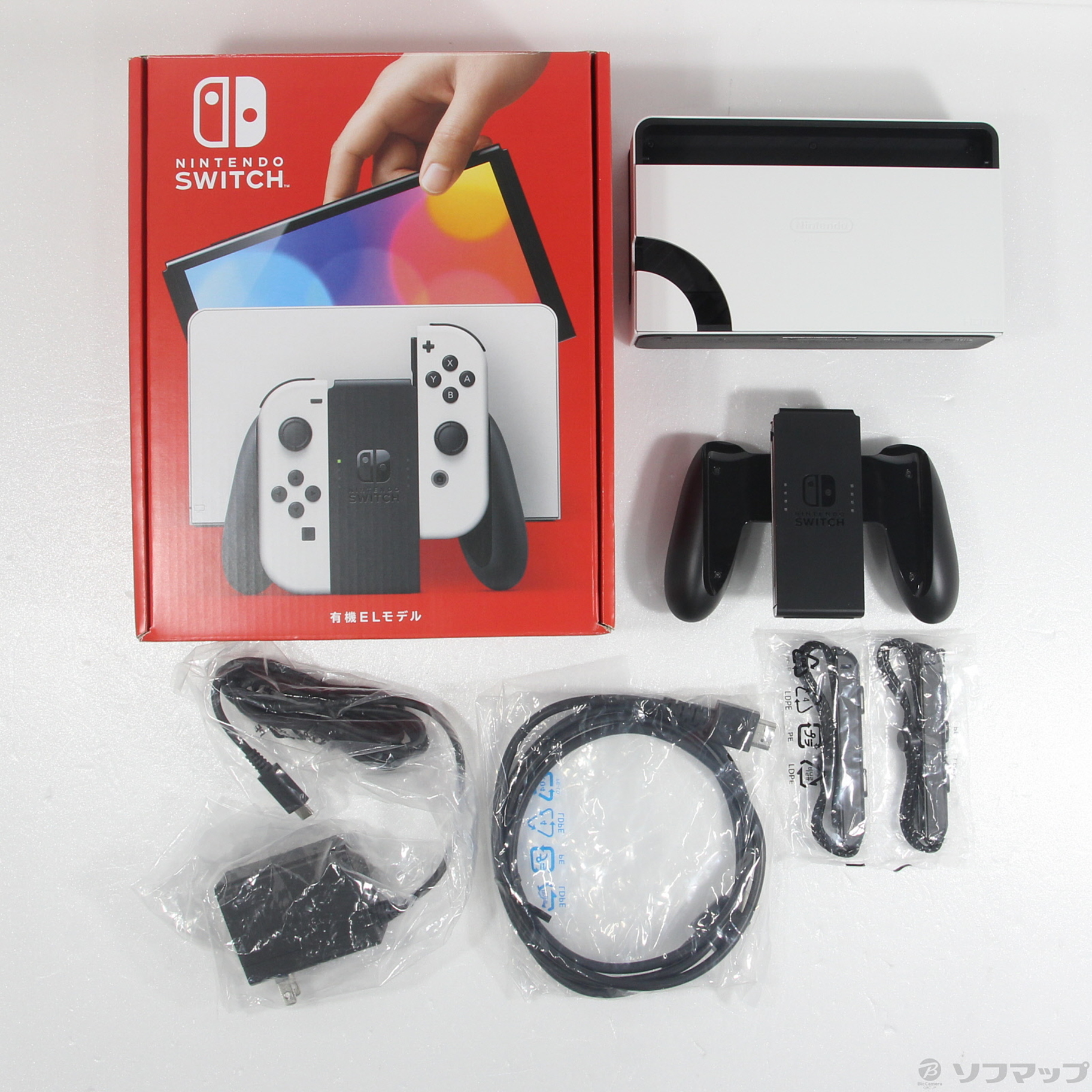 ゲームソフトゲーム機本体新古品 Nintendo Switch 有機ELモデル  ホワイト