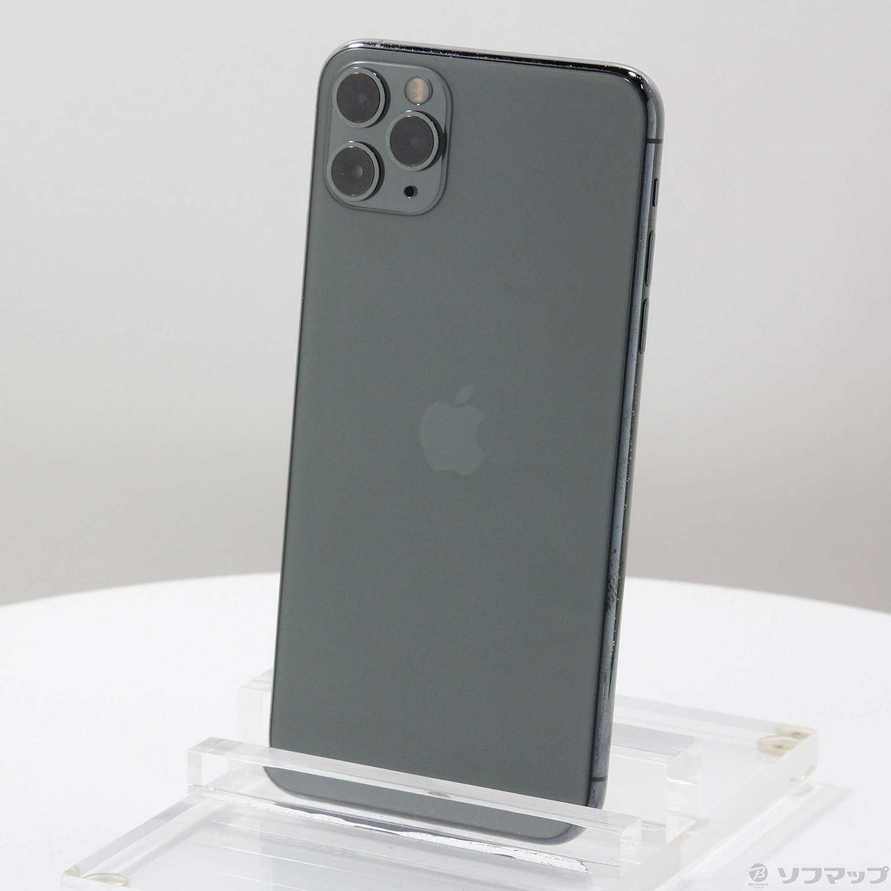 中古】iPhone11 Pro Max 256GB ミッドナイトグリーン MWHM2J／A SoftBank [2133053166770] -  リコレ！|ビックカメラグループ ソフマップの中古通販サイト