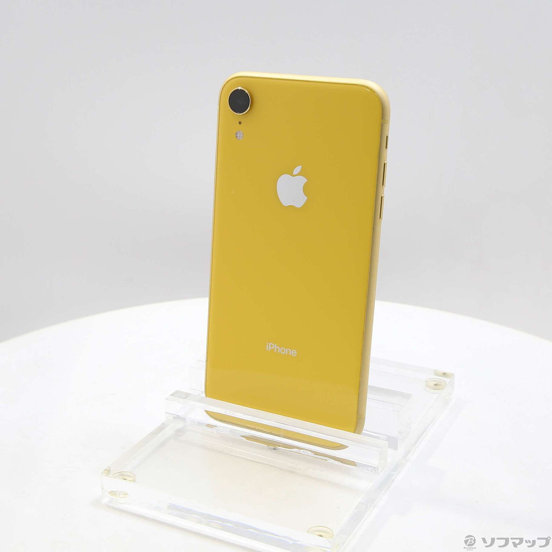 (中古)Apple iPhoneXR 64GB イエロー MT082J/A SIMフリー(377-ud)