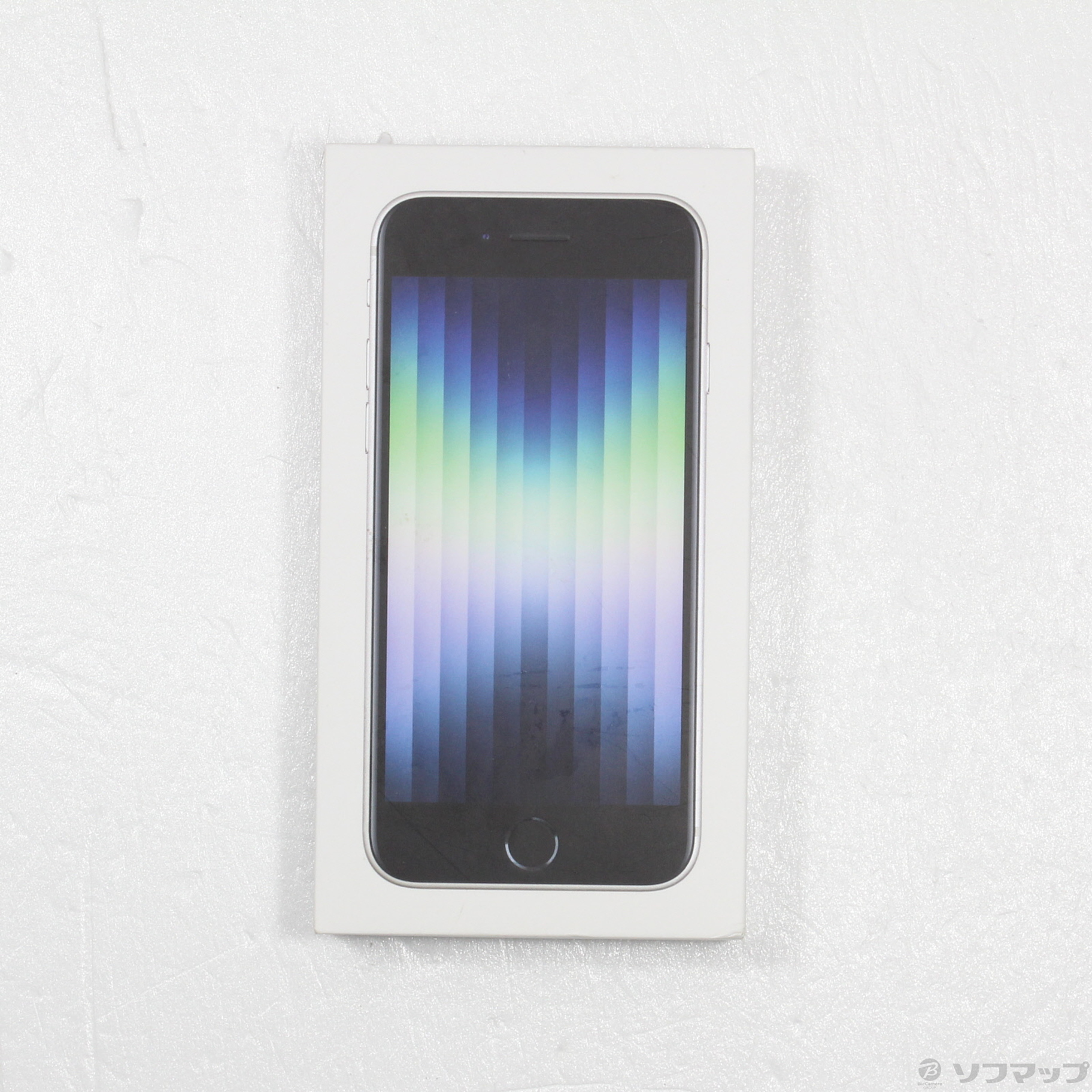 中古】iPhone SE 第3世代 64GB スターライト MMYD3J／A SIMフリー