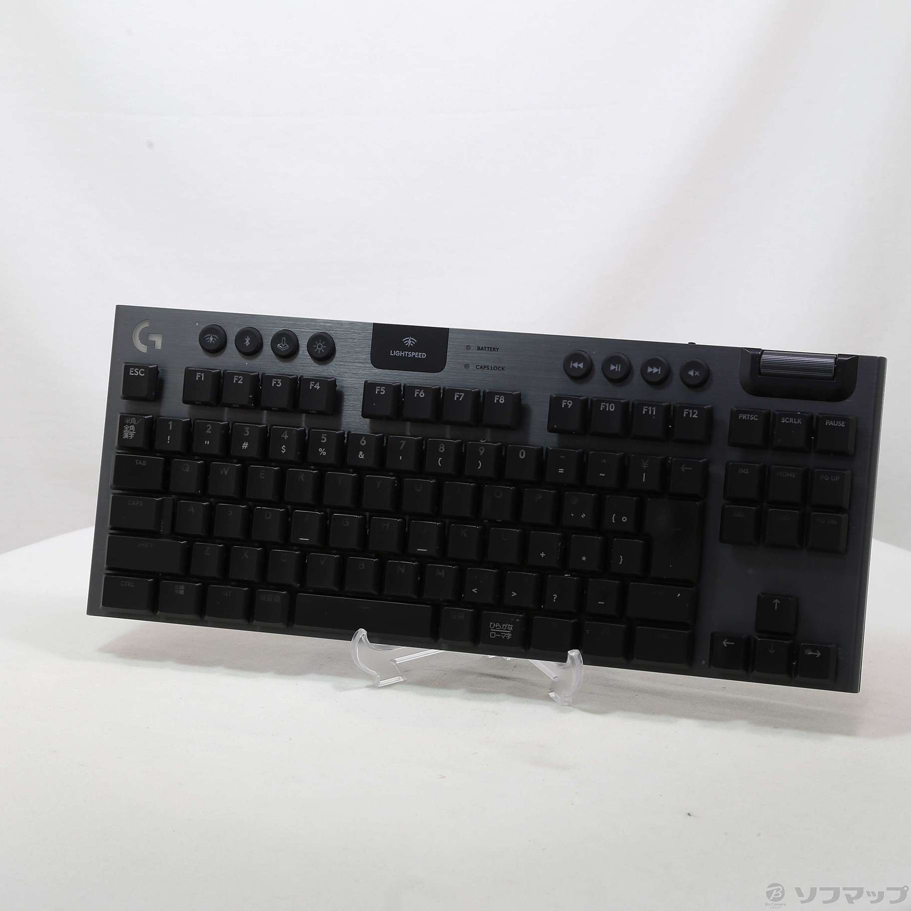 中古】G913 ゲーミングキーボード クリッキー G913-TKL-CKBK ブラック 白軸 [2133053175291] -  リコレ！|ビックカメラグループ ソフマップの中古通販サイト