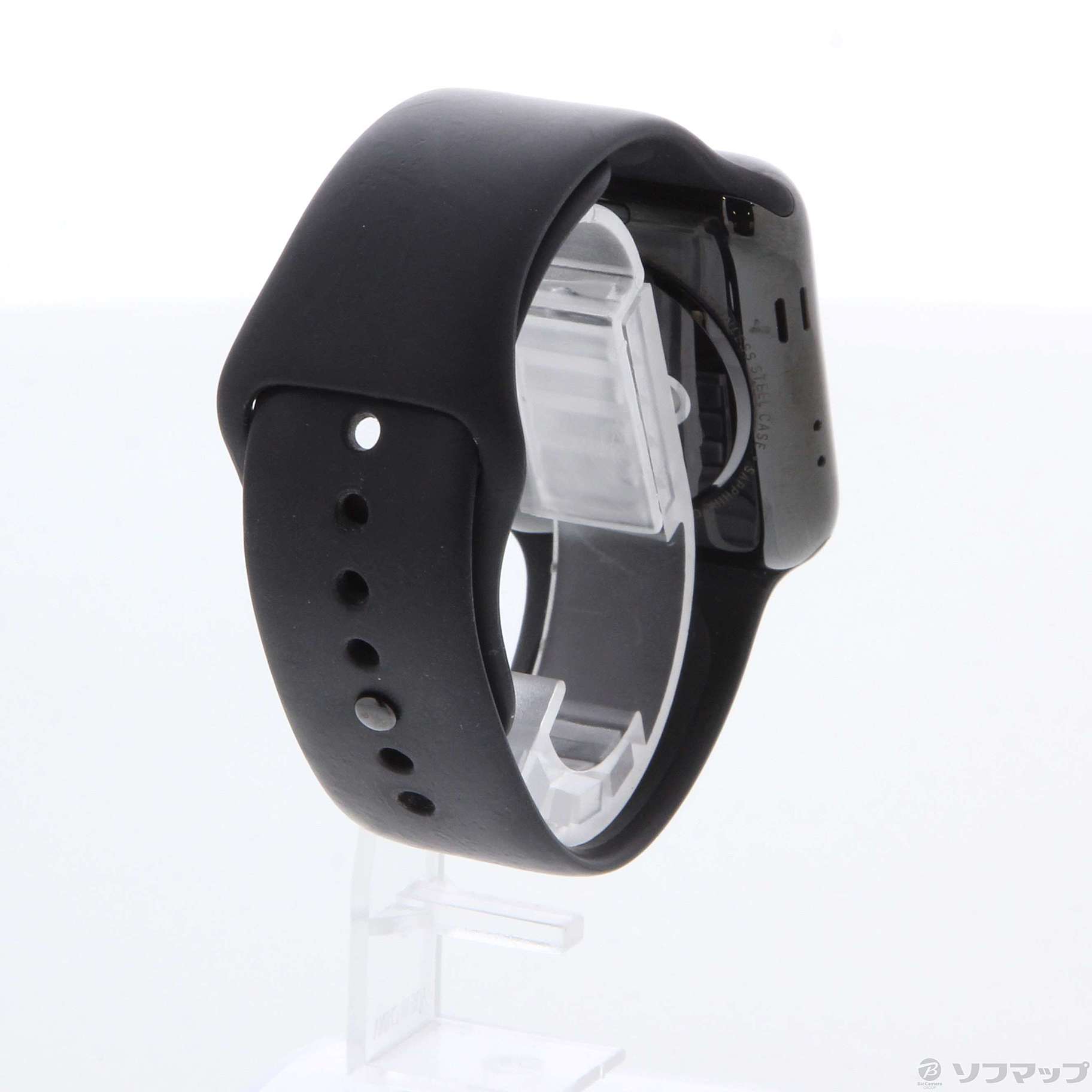 中古】Apple Watch Series 3 GPS + Cellular 42mm スペースブラックステンレススチールケース ブラックスポーツバンド  [2133053184736] - リコレ！|ビックカメラグループ ソフマップの中古通販サイト - 購入最安