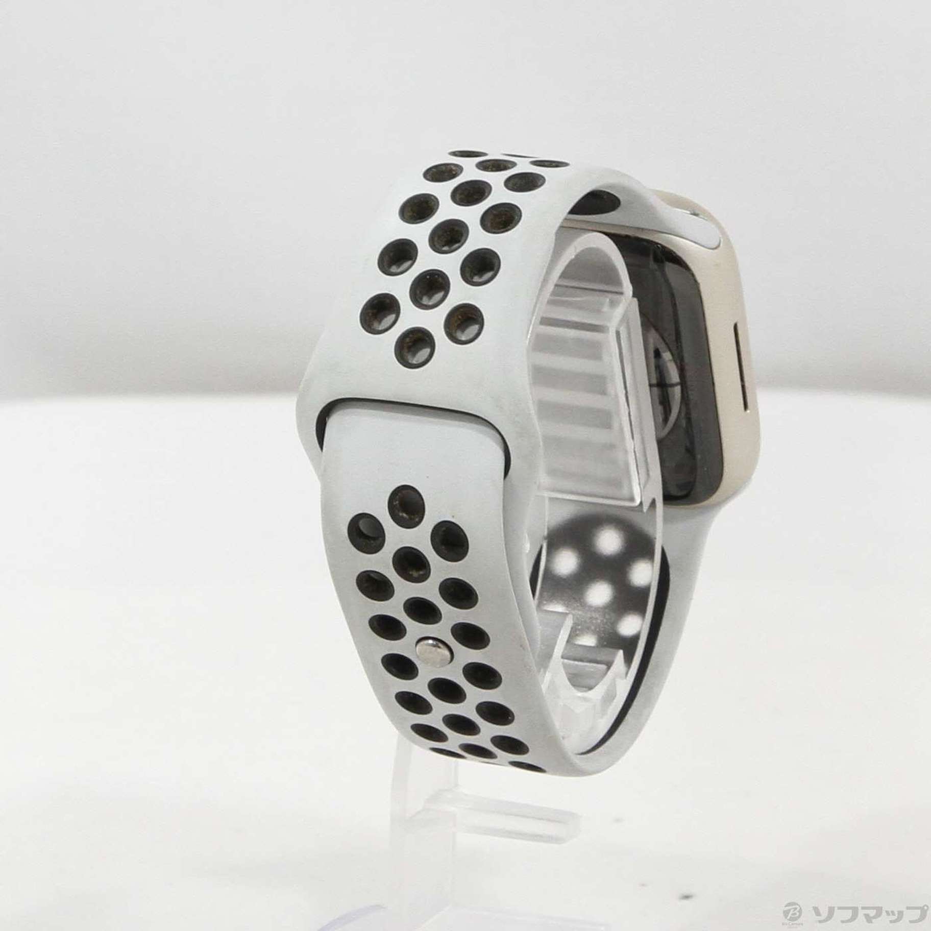 中古】Apple Watch Series 7 Nike GPS 41mm スターライトアルミニウム 
