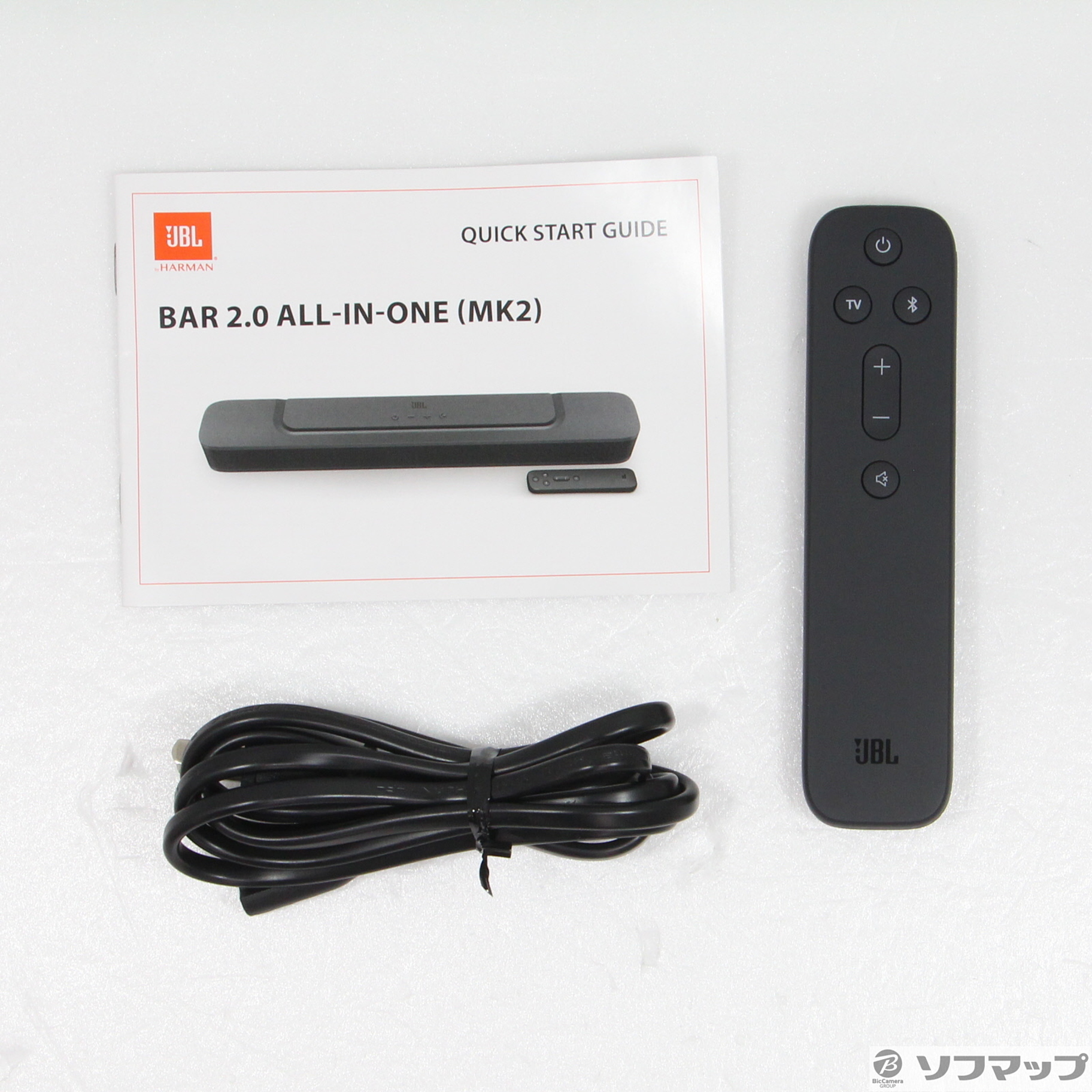 オプティカルケーブル付】JBL BAR2.0 ALL-IN-ONE スピーカー-