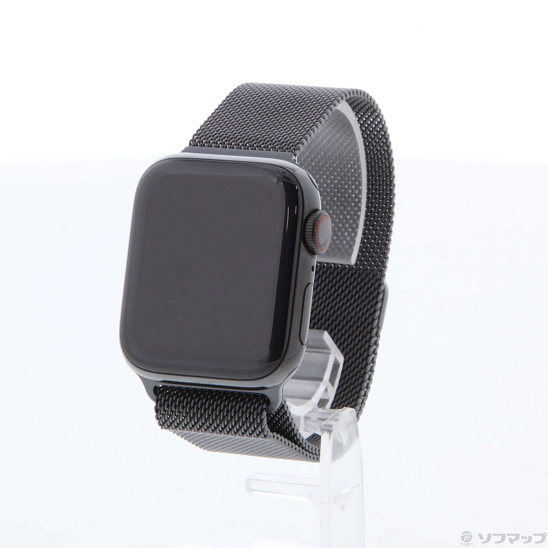 Apple Watch Series 5 GPS + Cellular 40mm スペースブラックステンレススチールケース  スペースブラックミラネーゼループ